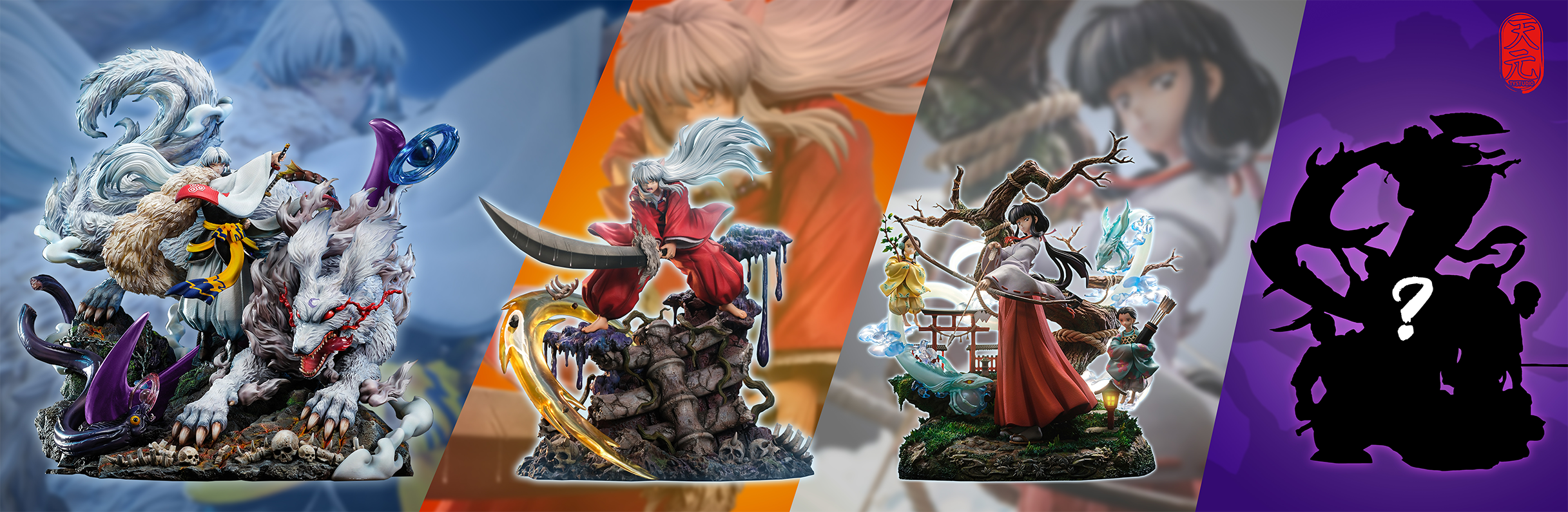 【Sold out】1/6 Scale Inuyasha-Inuyasha-TY Studio