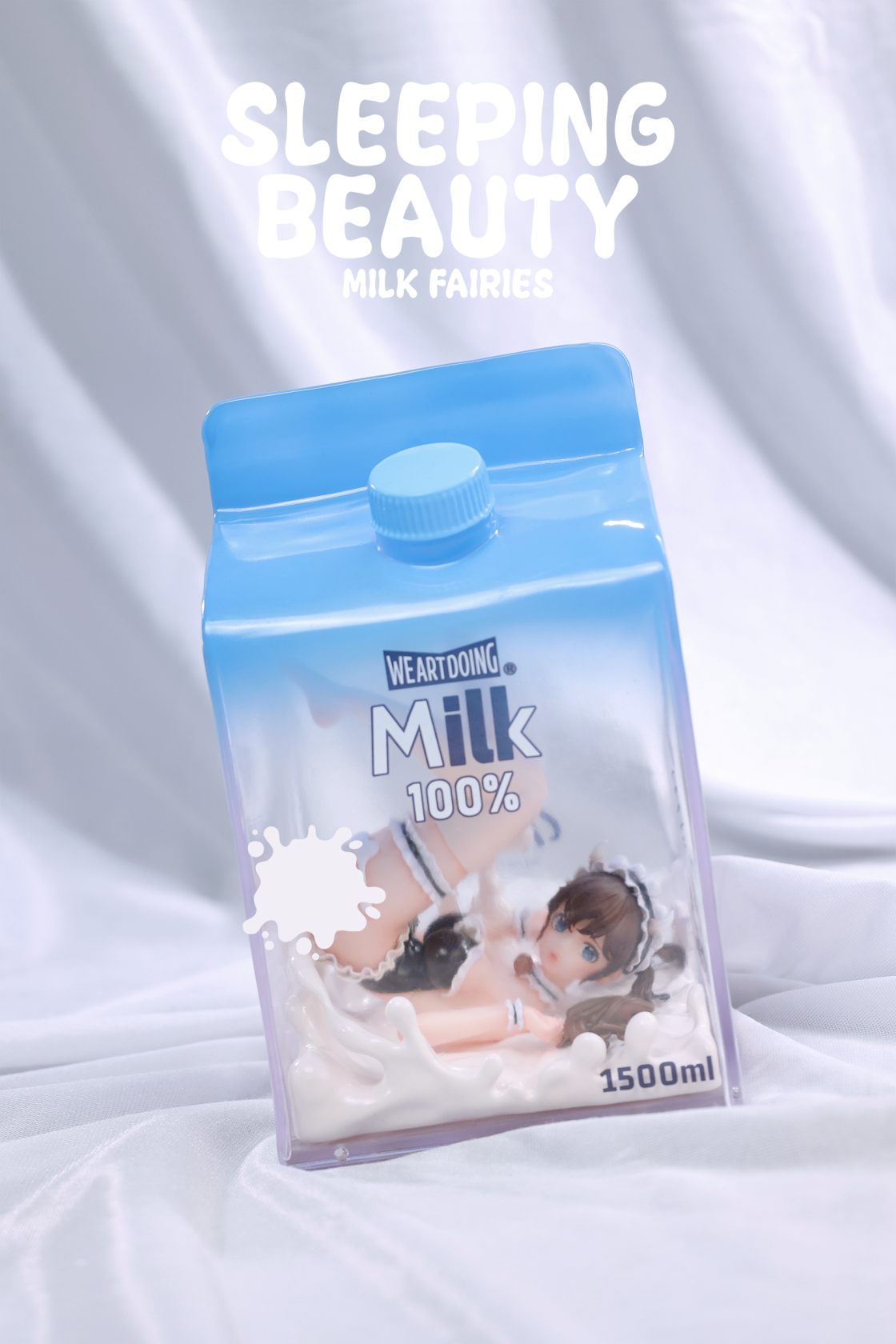 【Sold out】Milk Fairies-Milky Mirage and Yoghurt Fairies-Strawberry Dreamscape-Original Design-WeArtDoing Studio