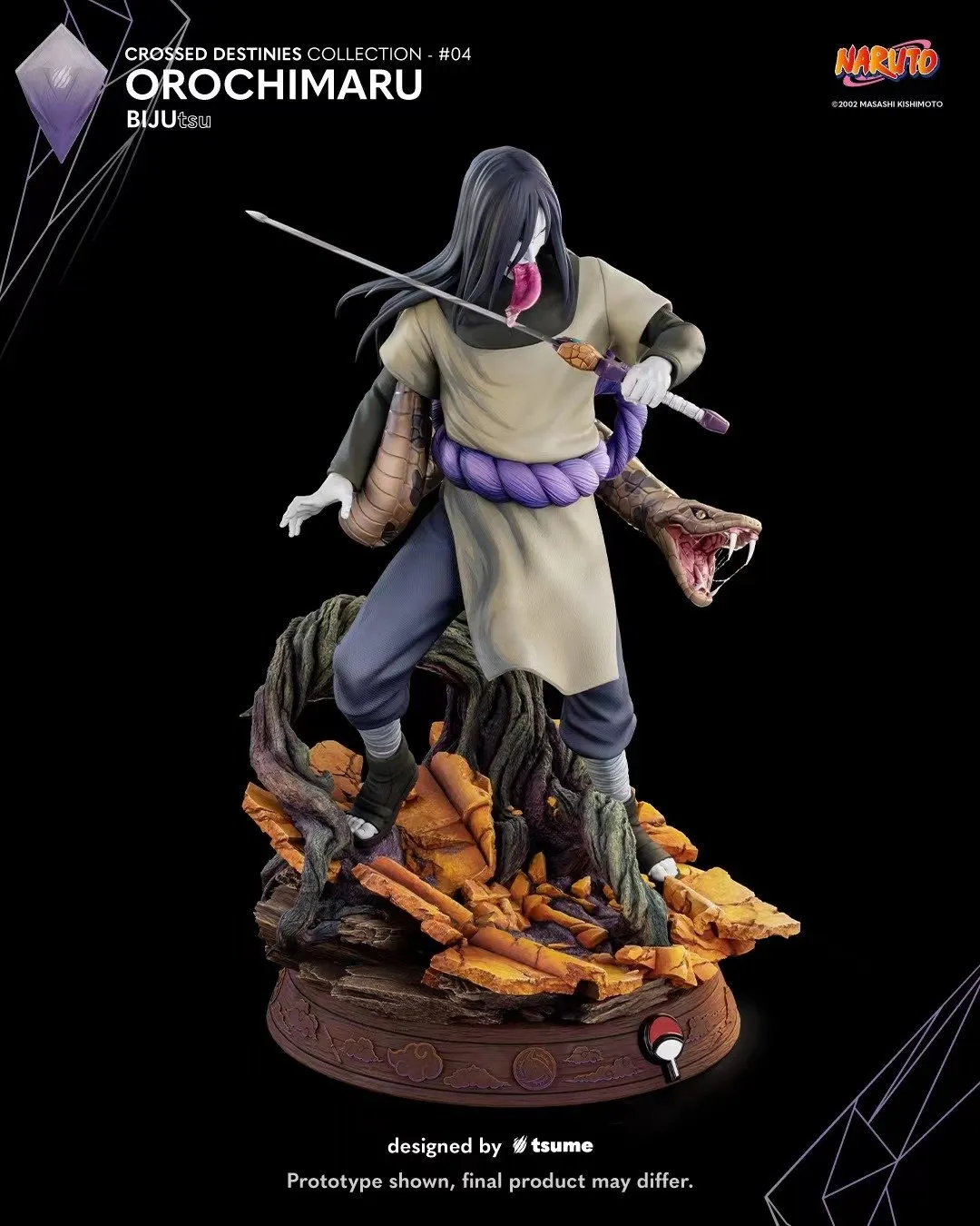【Pre-sale】1/4 Scale Licensed Bijutsu Series Orochimaru-TSUME Studio
