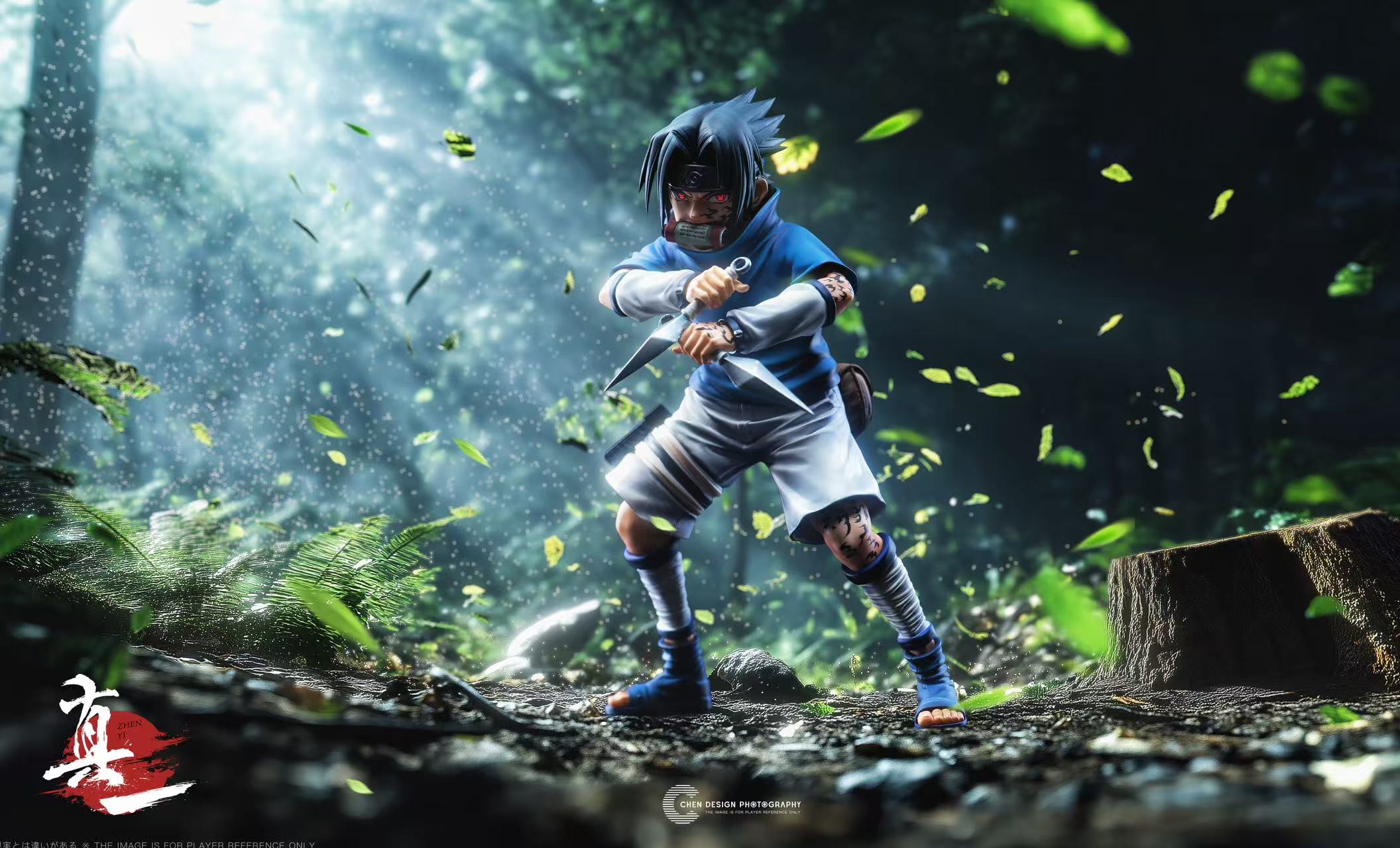 【Pre-sale】1/6 Scale Childhood Uchiha Sasuke-ZhenYi Studio