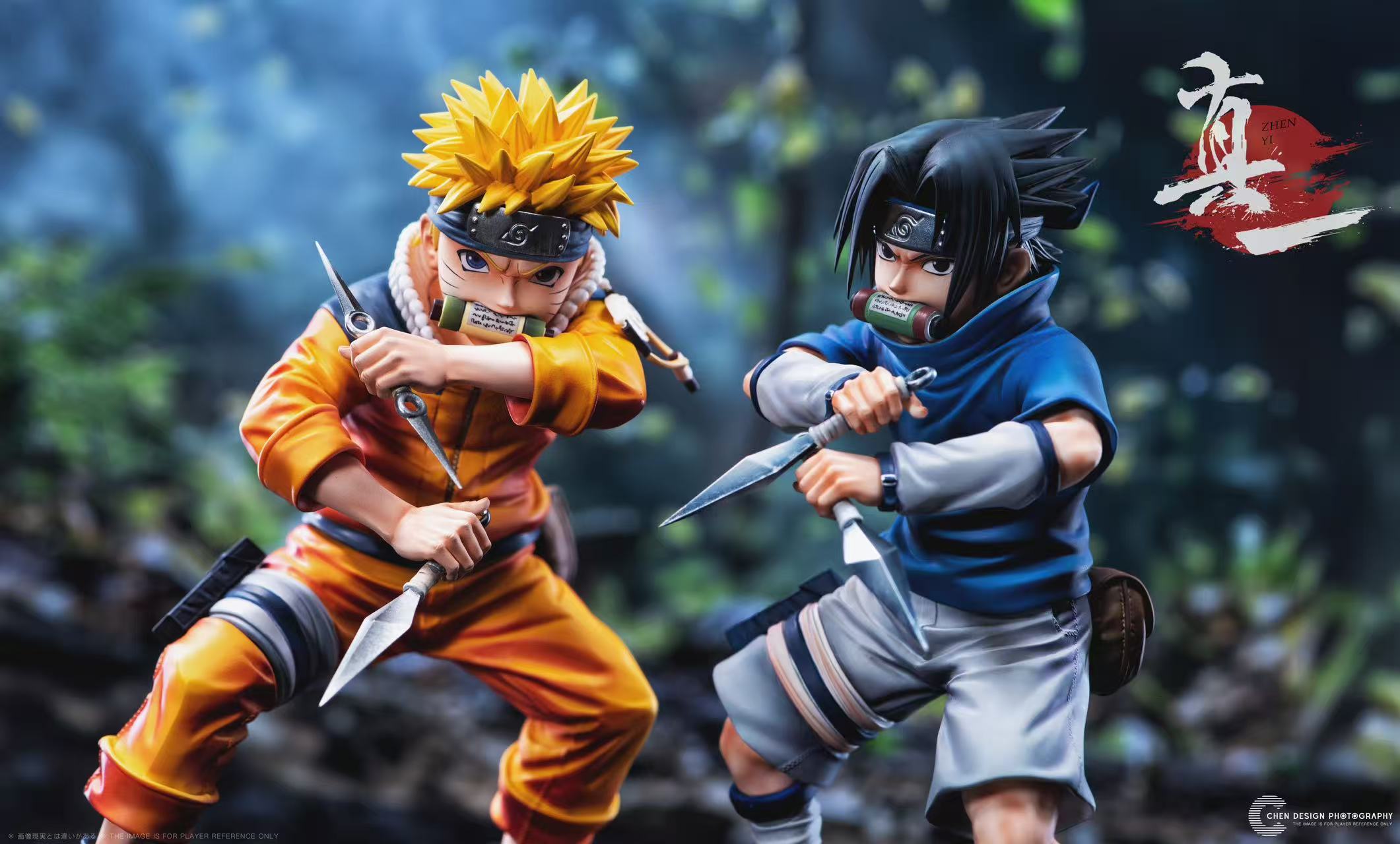 【Pre-sale】1/6 Scale Childhood Uchiha Sasuke-ZhenYi Studio