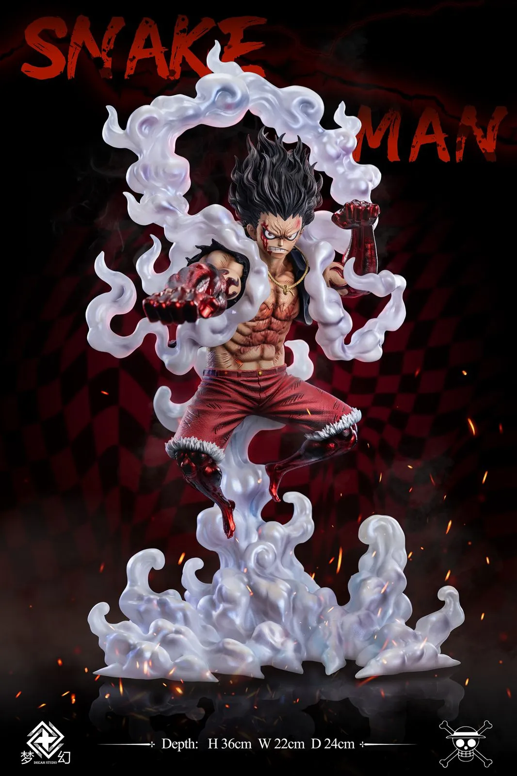 【Pre-sale】POP Scale Gear 4 Snakeman Monkey D. Luffy-Dream Studios