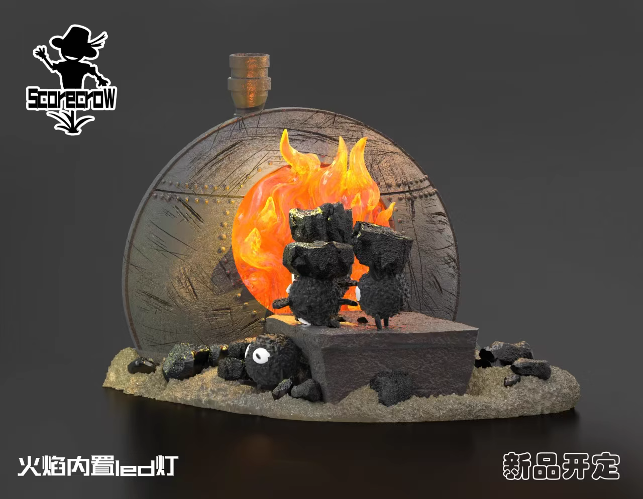 【Pre-sale】003 Coal Ball Elf-Studio Ghibli-Scorecrow Studio