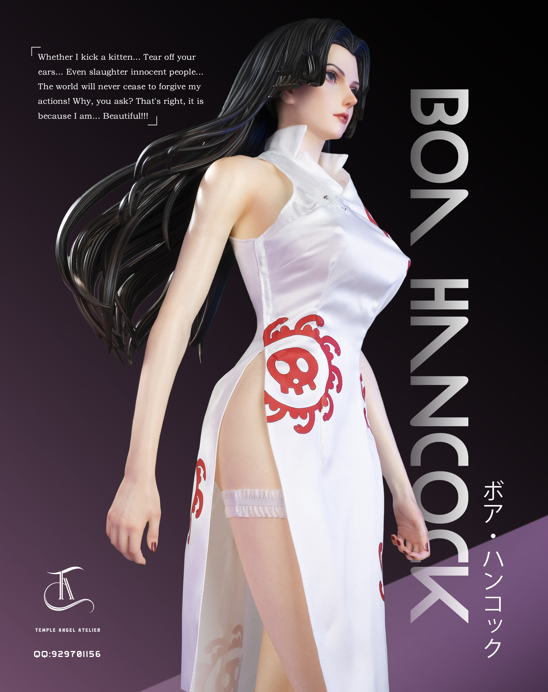 【Pre-sale】1/4 Scale Boa Hancock-Temple Angel Atelier Studio