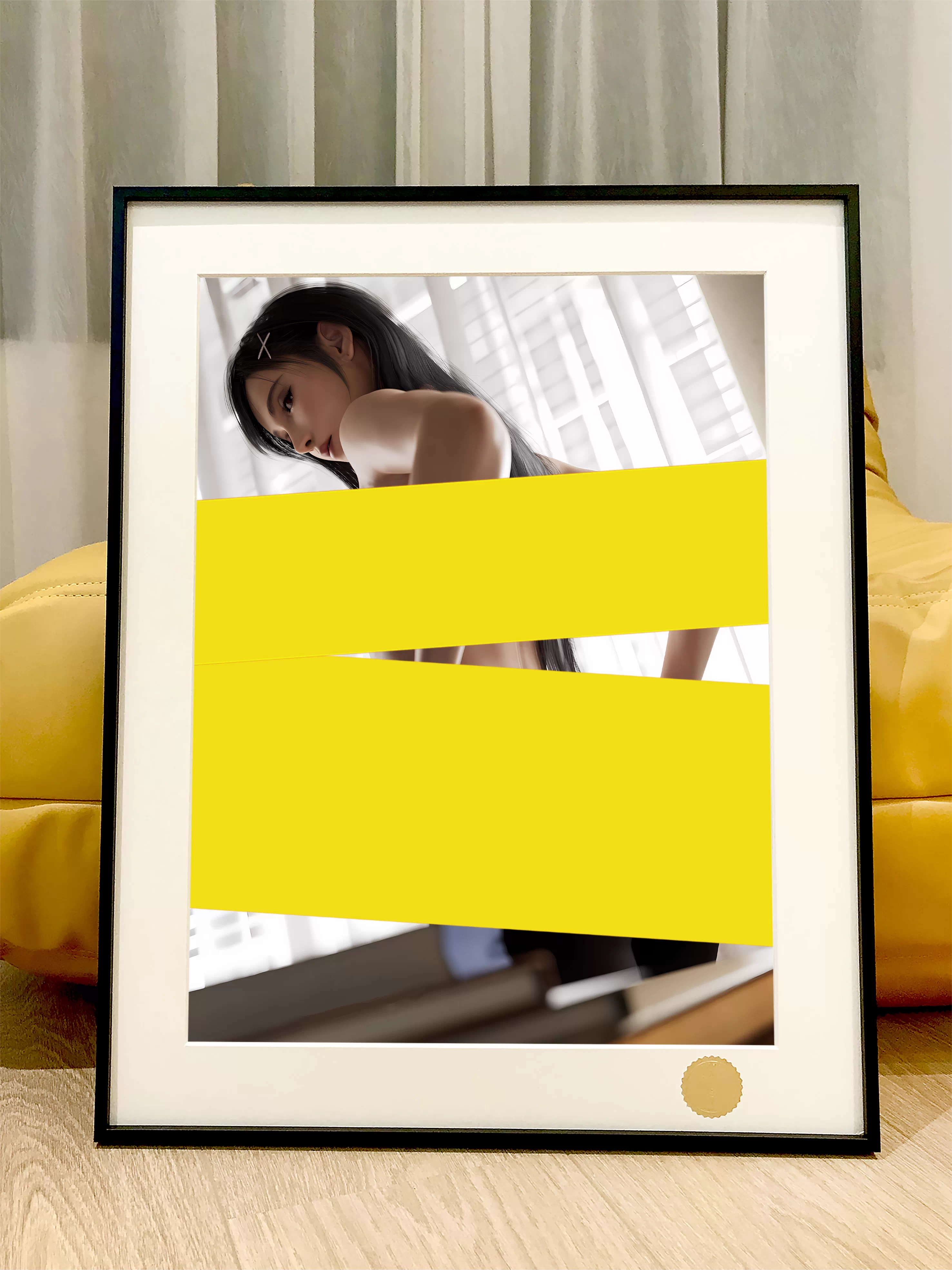 【Pre-sale】Decorative Painting of Tifa-Final Fantasy-XingKong Studio