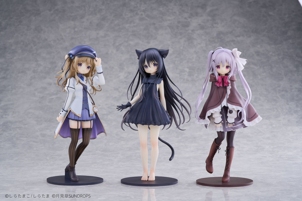 【Pre-sale】1/7 Scale Noir, Karuha and Neri-Hoshizora Tetsudou to Shiro no Tabi-Sundrops Studio