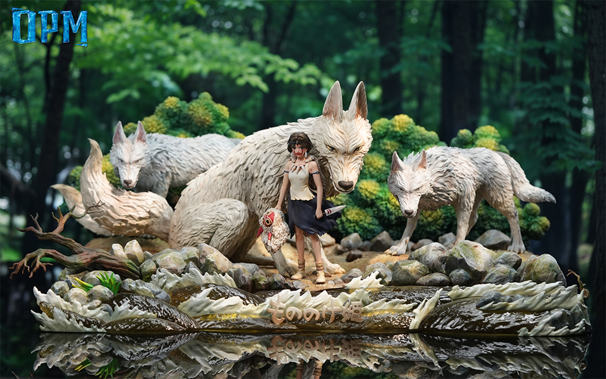 【Sold out】Series 007 Princess Mononoke-Studio Ghibli-OPM Studio