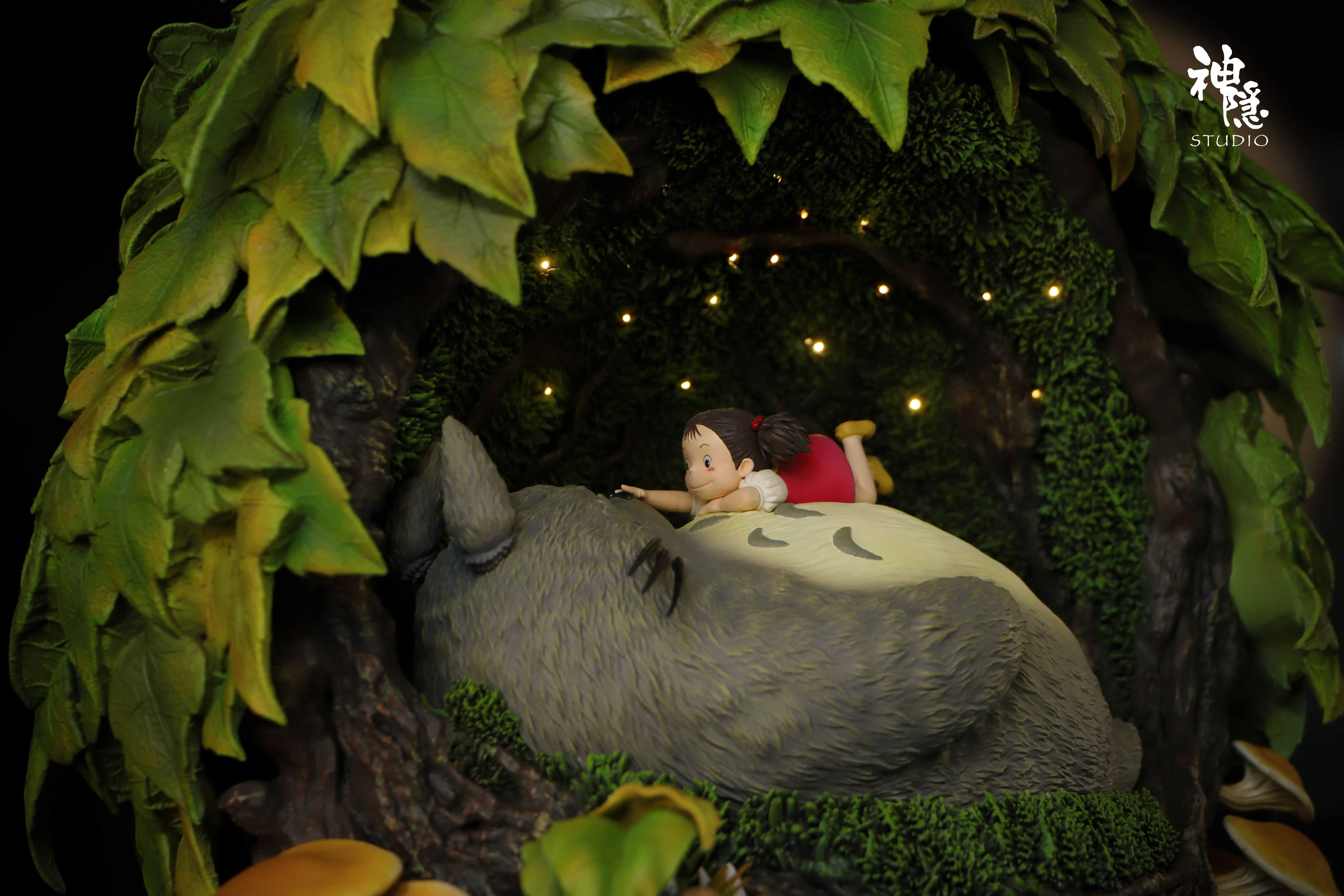 【Left one】Totoro Rest in the Tree Hole-Studio Ghibli-ShenYin Studio