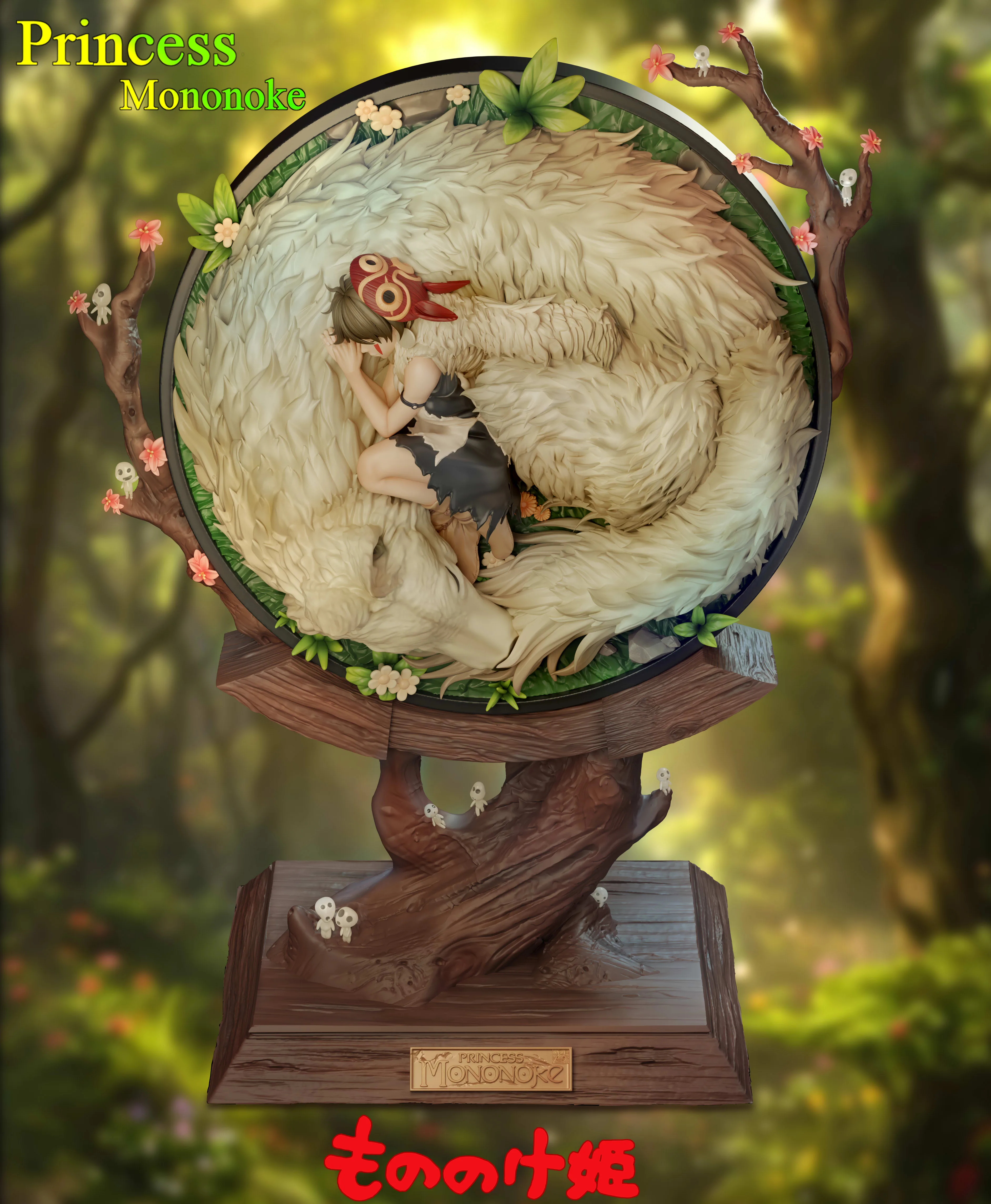 【Pre-sale】1/6 and 1/4 Scale Princess Mononoke-Studio Ghibli-ChaoShe Studio
