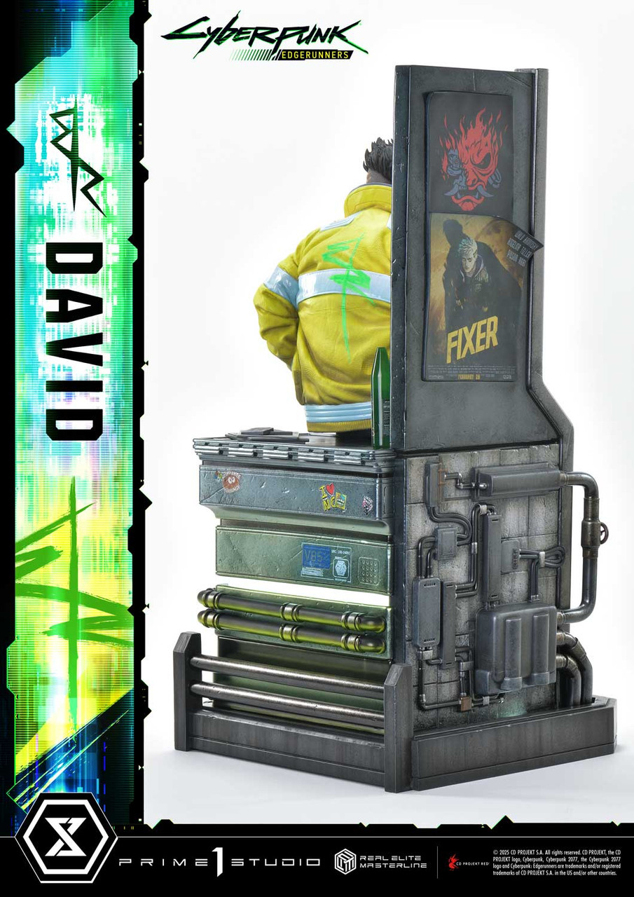 【Pre-sale】1/4 Scale David with LED-CYBERPUNK EDGERUNNERS-Prime 1 Studio