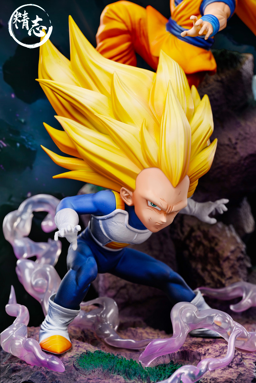 【Pre-sale】1/6 Scale SS3 Goku and Vegeta-Jing Zhi Studio