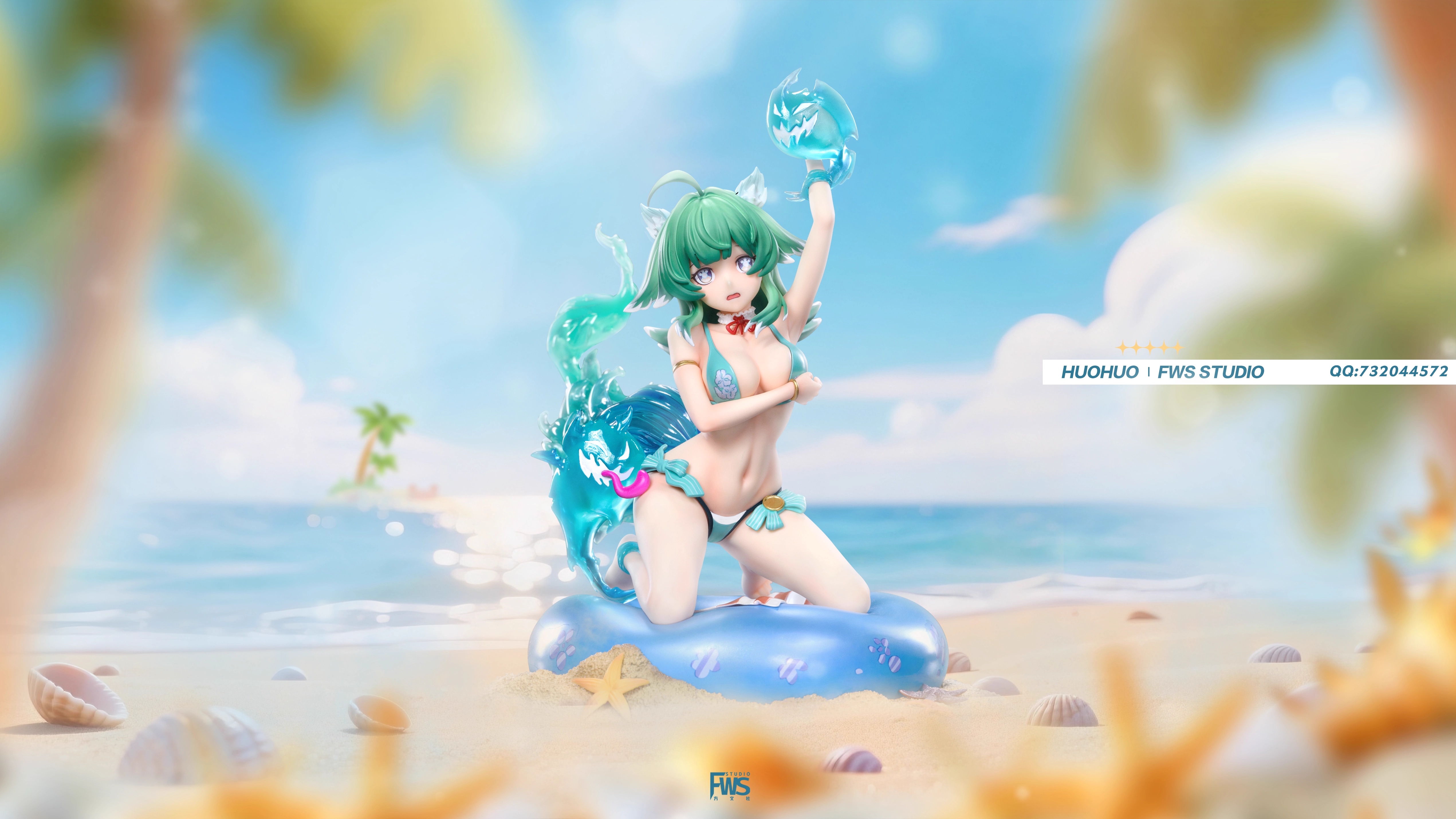 【Pre-sale】1/6 Scale Swimming Suit HuoHuo-Honkai: Star Rail-FWS Studio