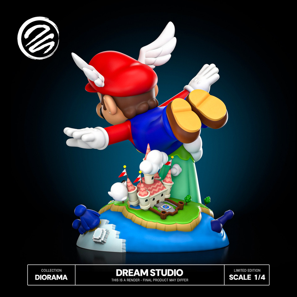 【Pre-sale】1/4 Scale Super Mario 64-Super Mario-Dream Studio