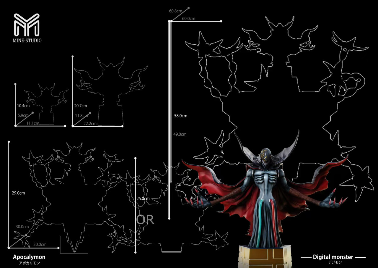 【Pre-sale】Small and Big Scale Apocalymon-Digimon-Mine Studio