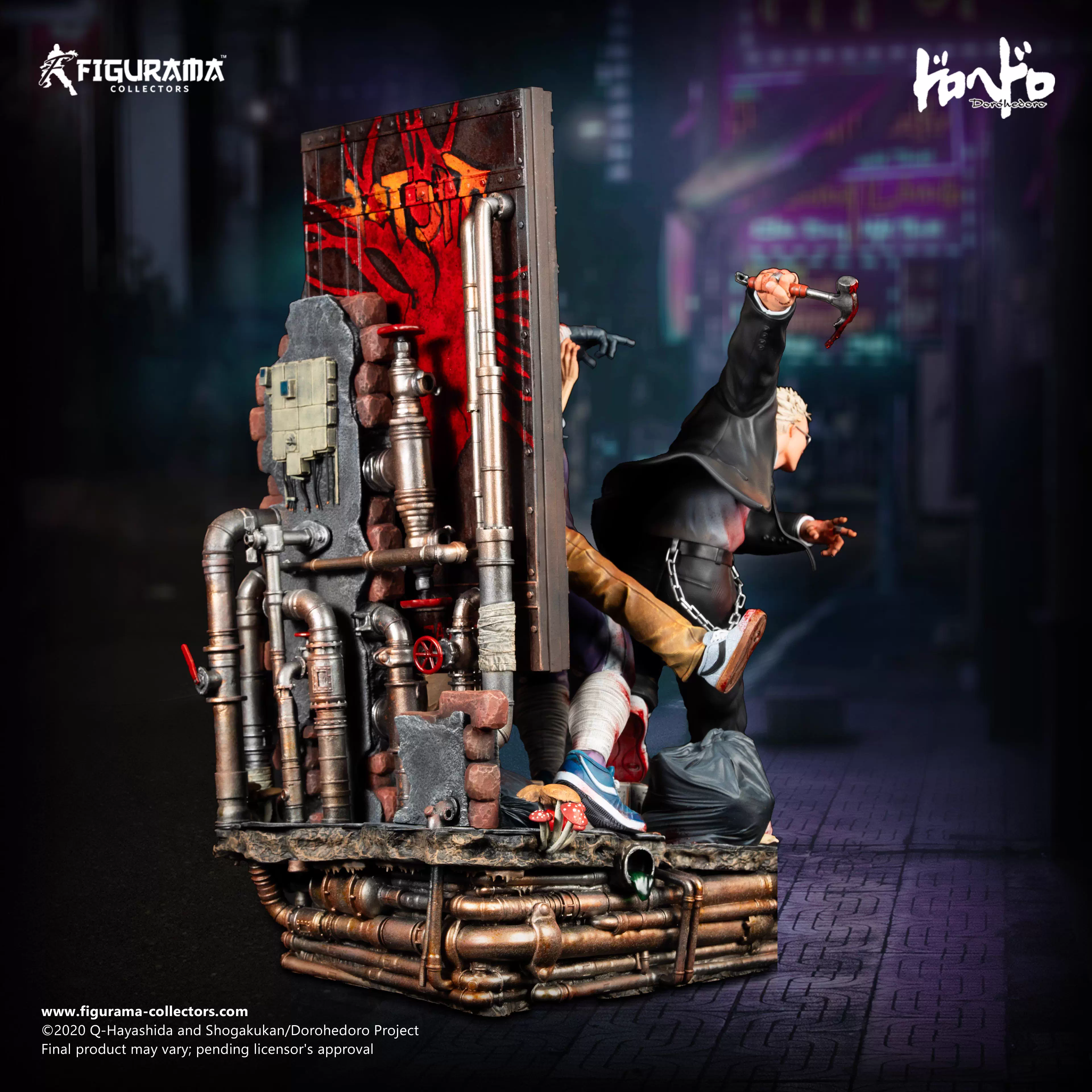 【Pre-sale】1/8 Scale 002 Elite FigumiZ Shin and NengJin-Dorohedoro-Figurama Studio