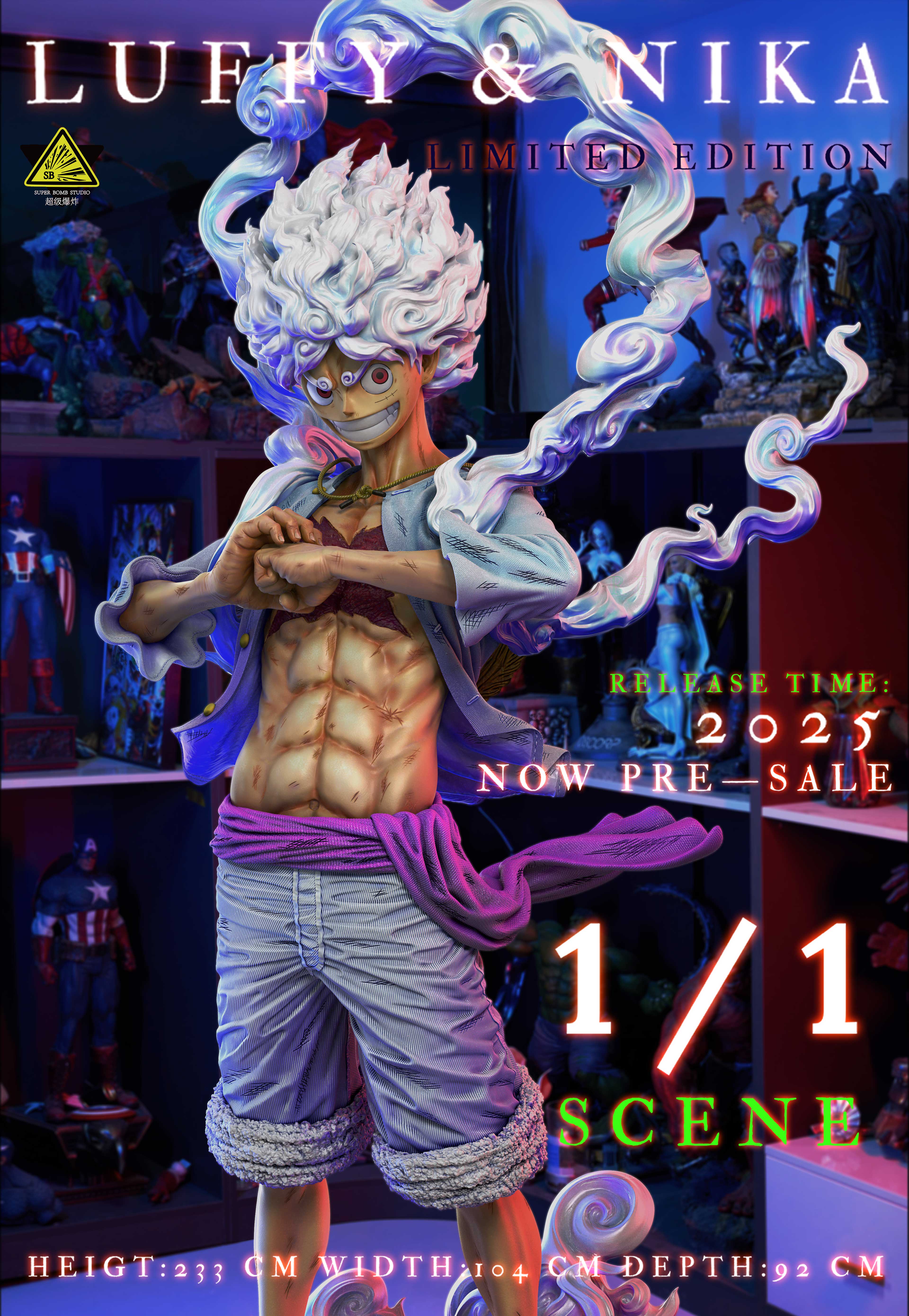 【Pre-sale】1/1 and 1/2 Scale Nika Luffy 2.0-SBS Studio