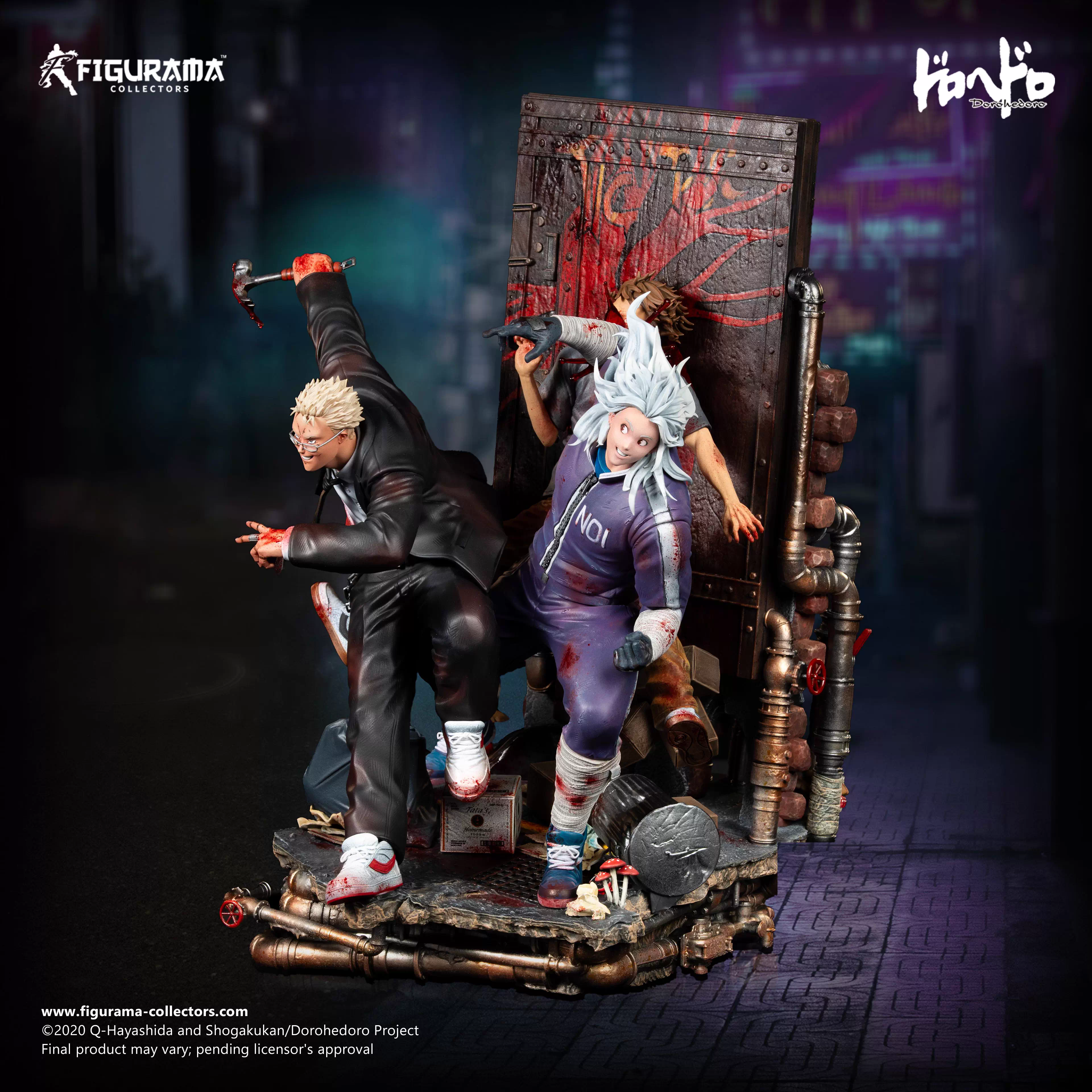 【Pre-sale】1/8 Scale 002 Elite FigumiZ Shin and NengJin-Dorohedoro-Figurama Studio