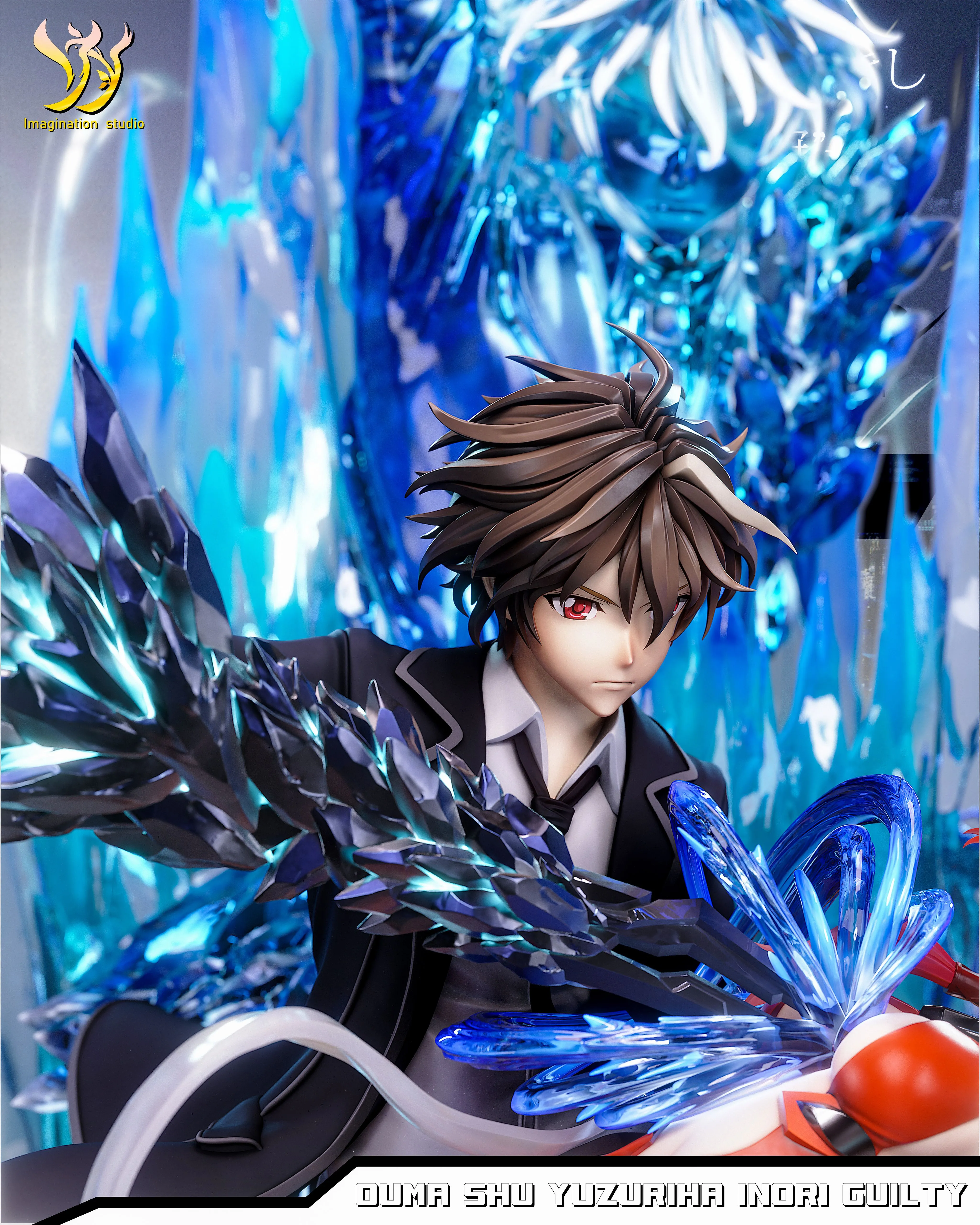 【Pre-sale】1/6 and 1/4 Scale Yuzuriha Inori and おうま しゅう-Guilty Crown-Imagination studio