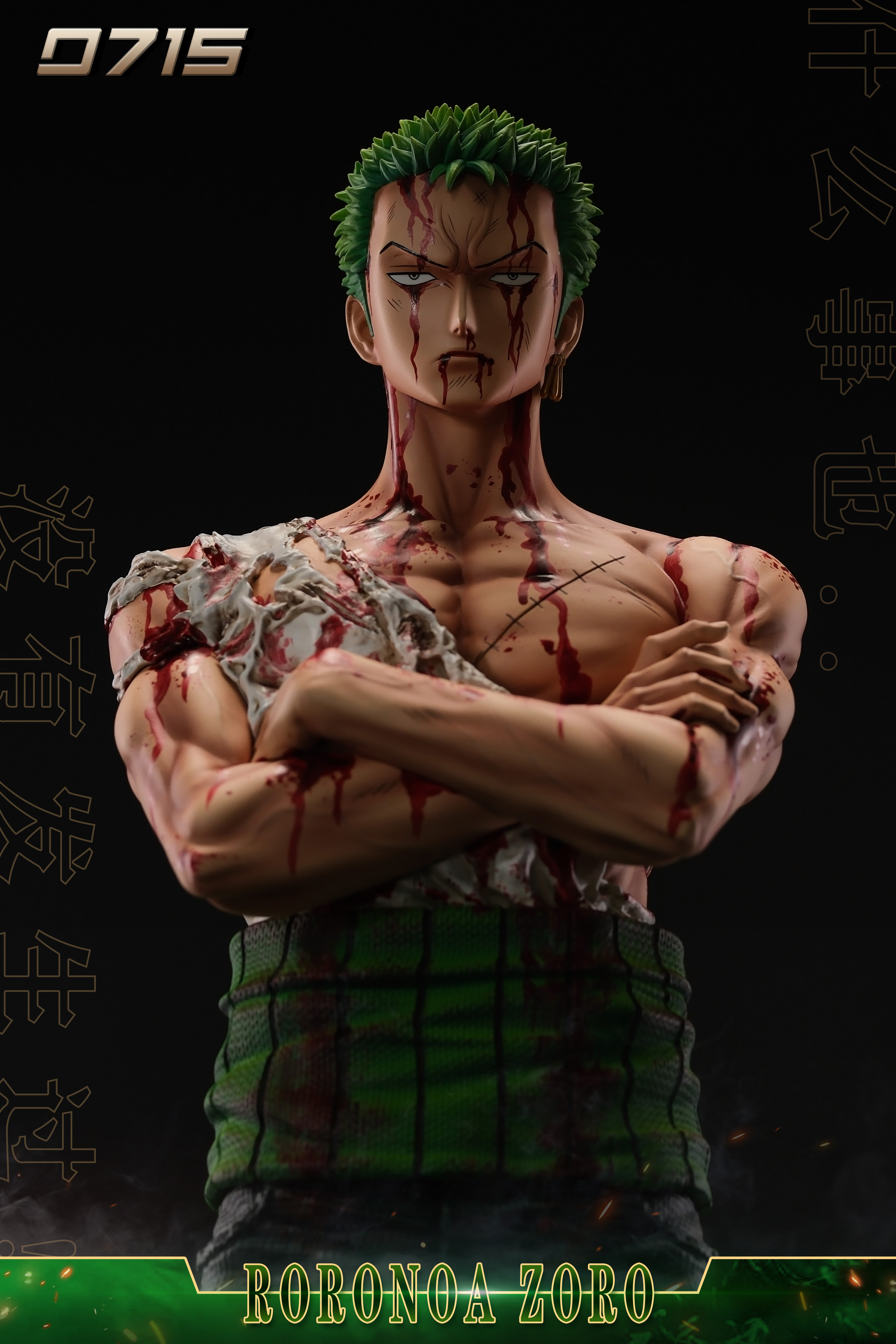 【Pre-sale】1/4 and 1/6 Scale 001 Injured Roronoa Zoro-0715 Studio