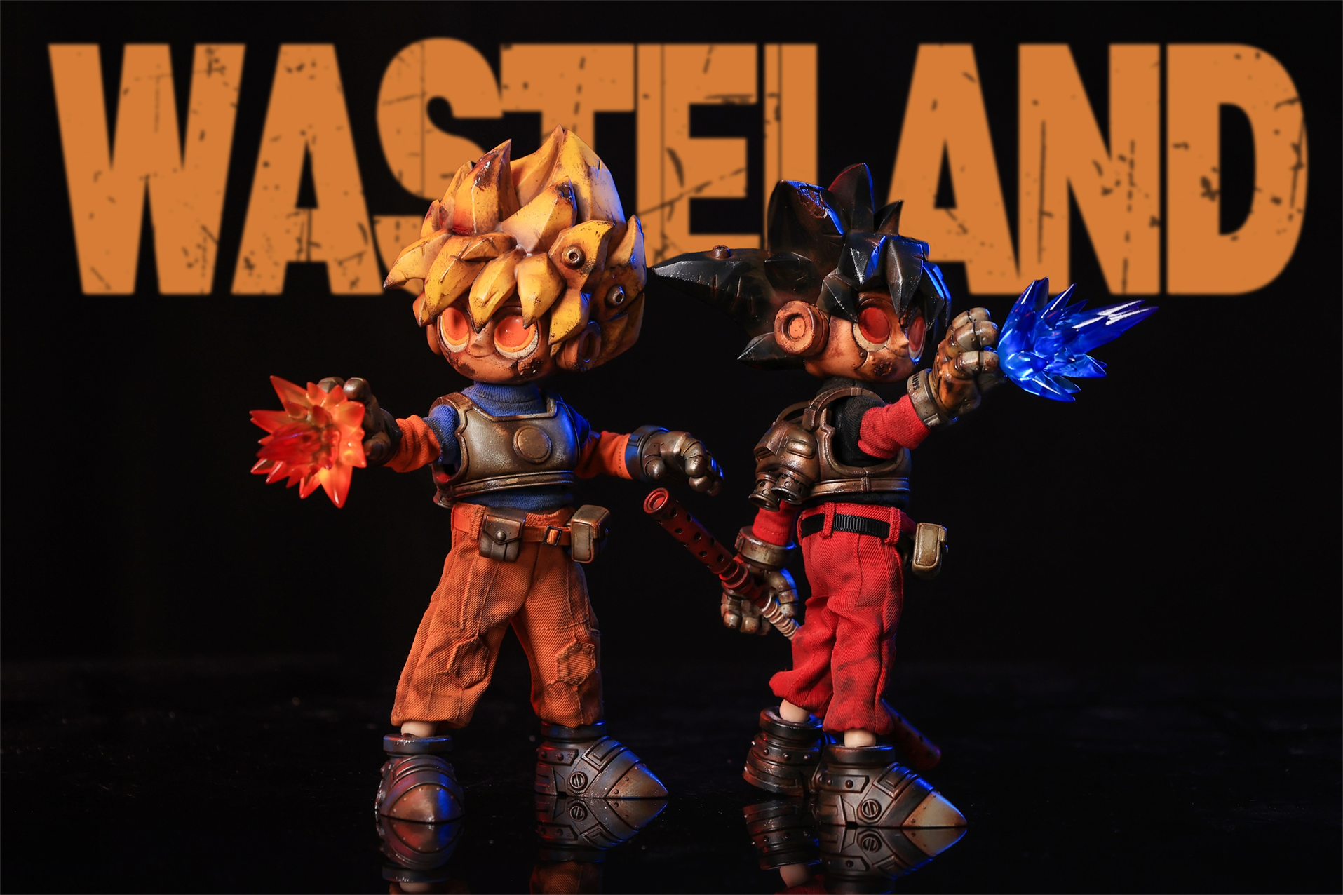 【Pre-sale】WasteLand-Wukong-Unit Zero, Super Mode Z and Captain-Steam Ignition, Nika Spark-Original Design-WeArtDoing Studio