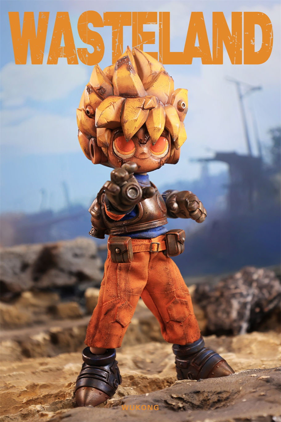 【Pre-sale】WasteLand-Wukong-Unit Zero, Super Mode Z and Captain-Steam Ignition, Nika Spark-Original Design-WeArtDoing Studio