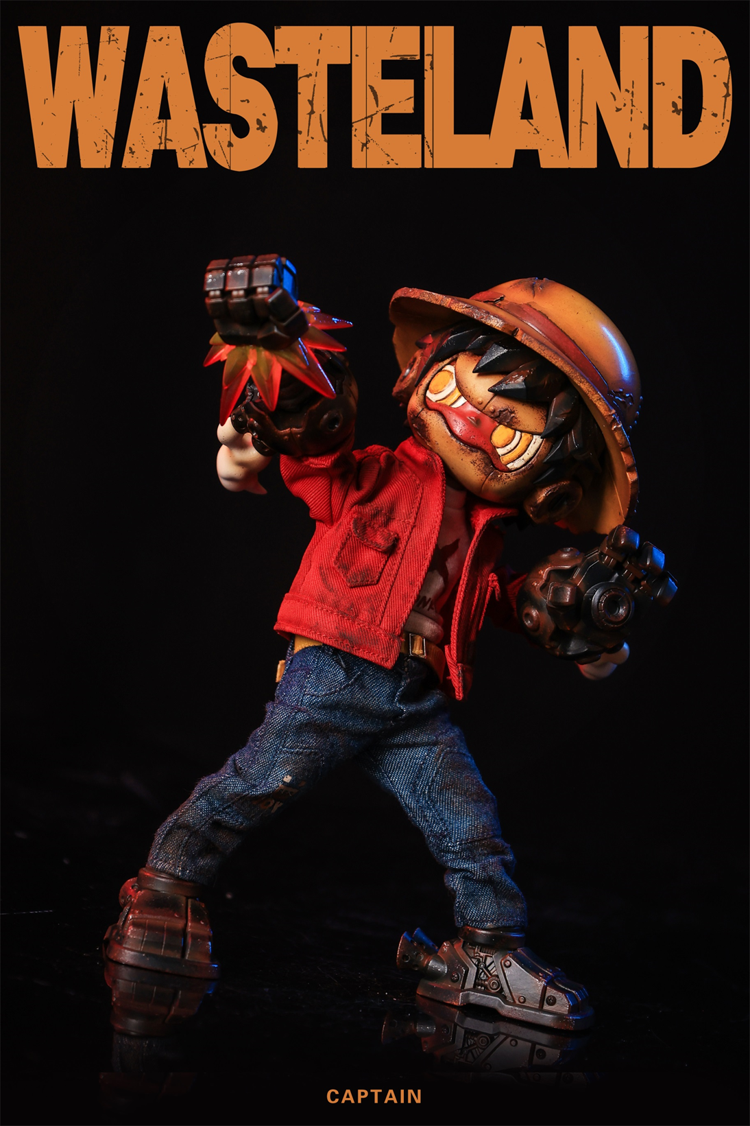 【Pre-sale】WasteLand-Wukong-Unit Zero, Super Mode Z and Captain-Steam Ignition, Nika Spark-Original Design-WeArtDoing Studio