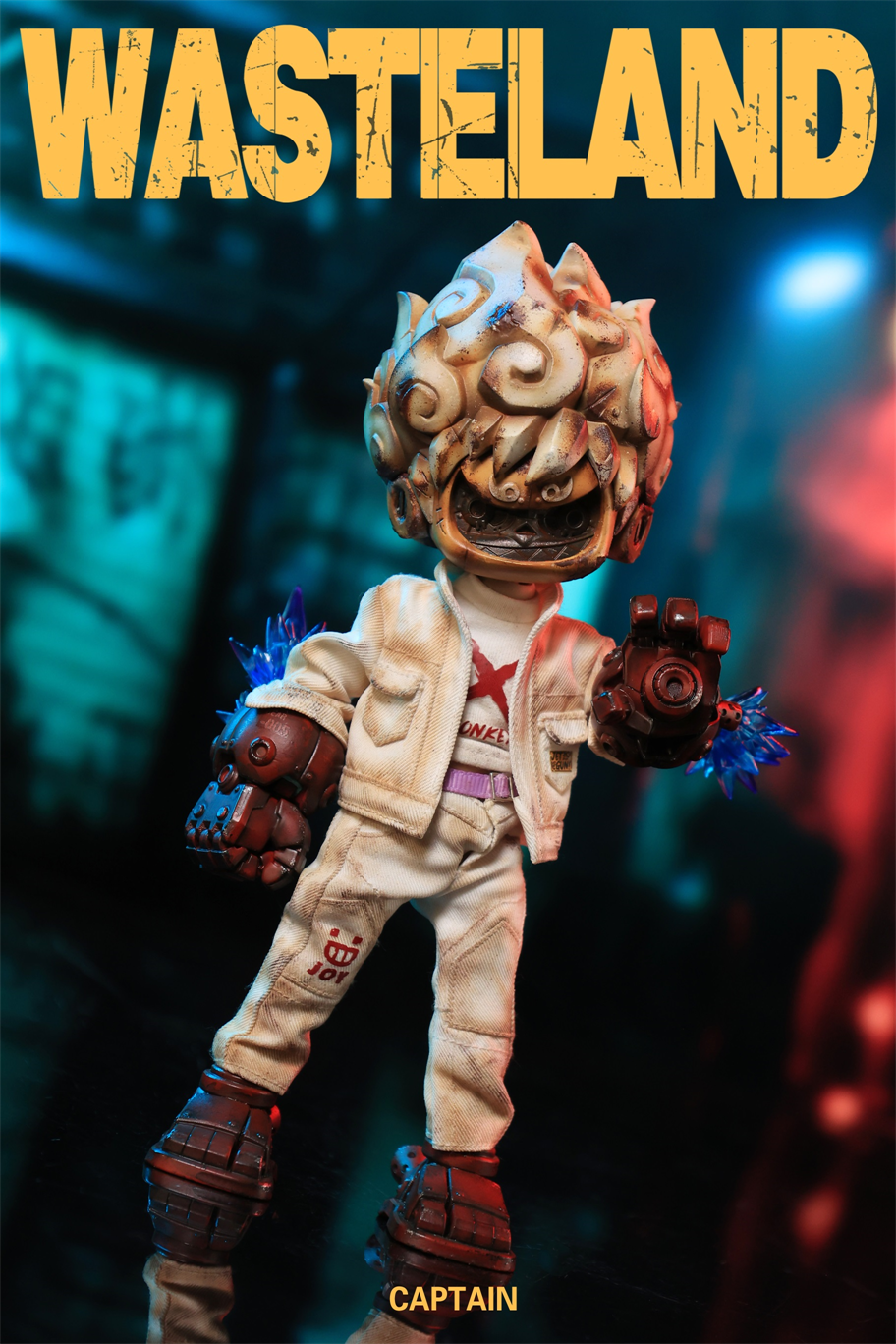 【Pre-sale】WasteLand-Wukong-Unit Zero, Super Mode Z and Captain-Steam Ignition, Nika Spark-Original Design-WeArtDoing Studio