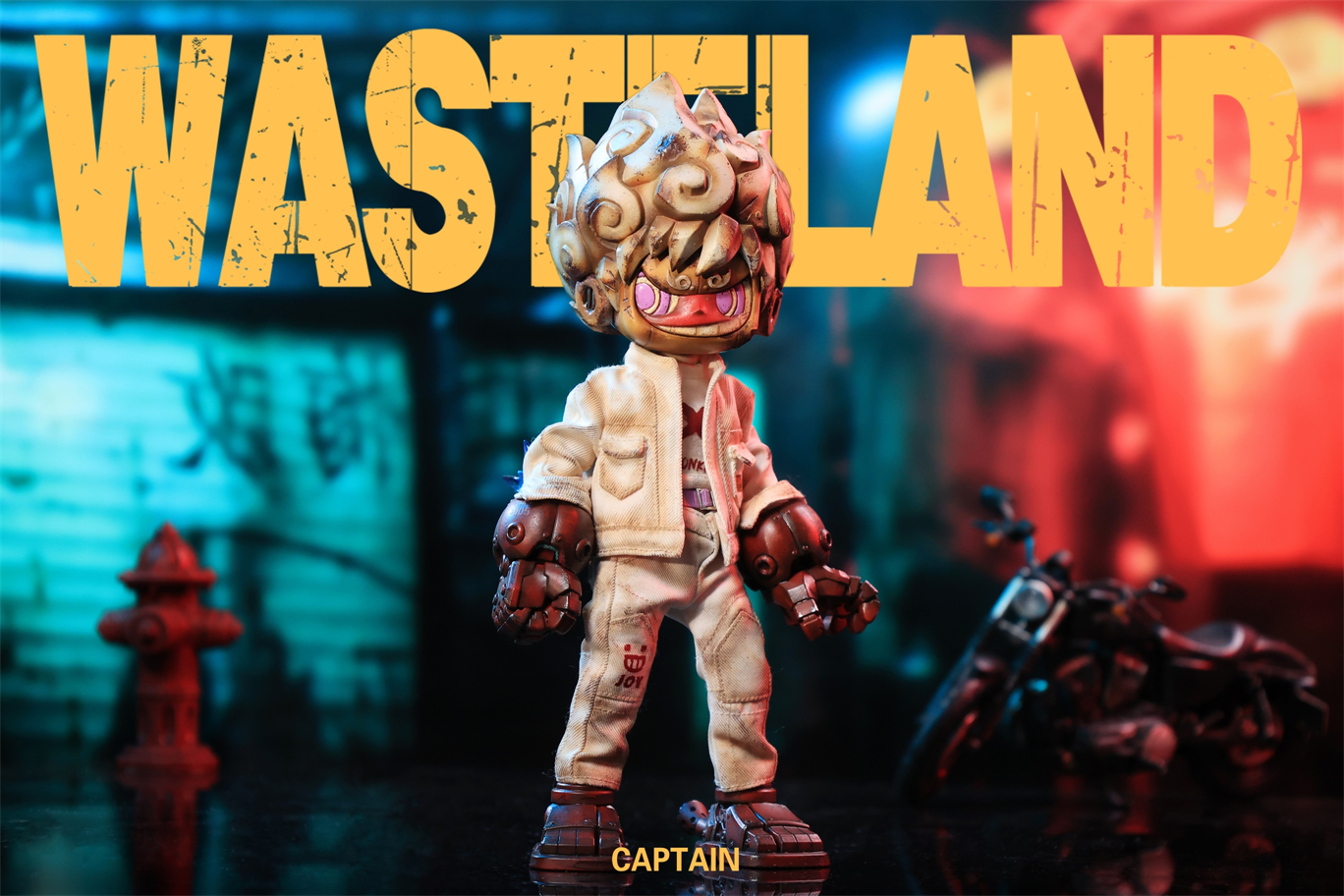 【Pre-sale】WasteLand-Wukong-Unit Zero, Super Mode Z and Captain-Steam Ignition, Nika Spark-Original Design-WeArtDoing Studio