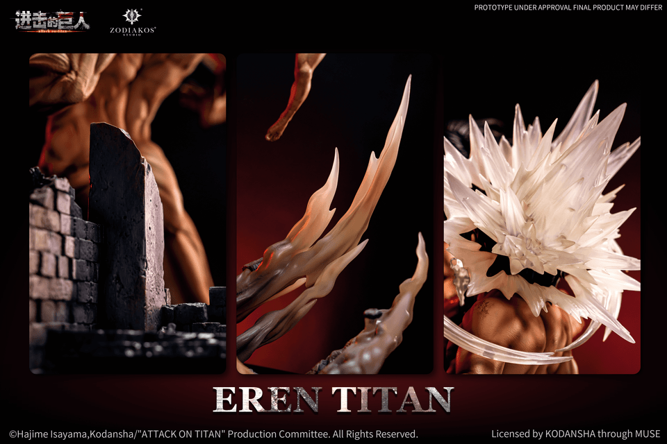 【Pre-sale】Eren Titan-Attack on Titan-Zodiakos Studio