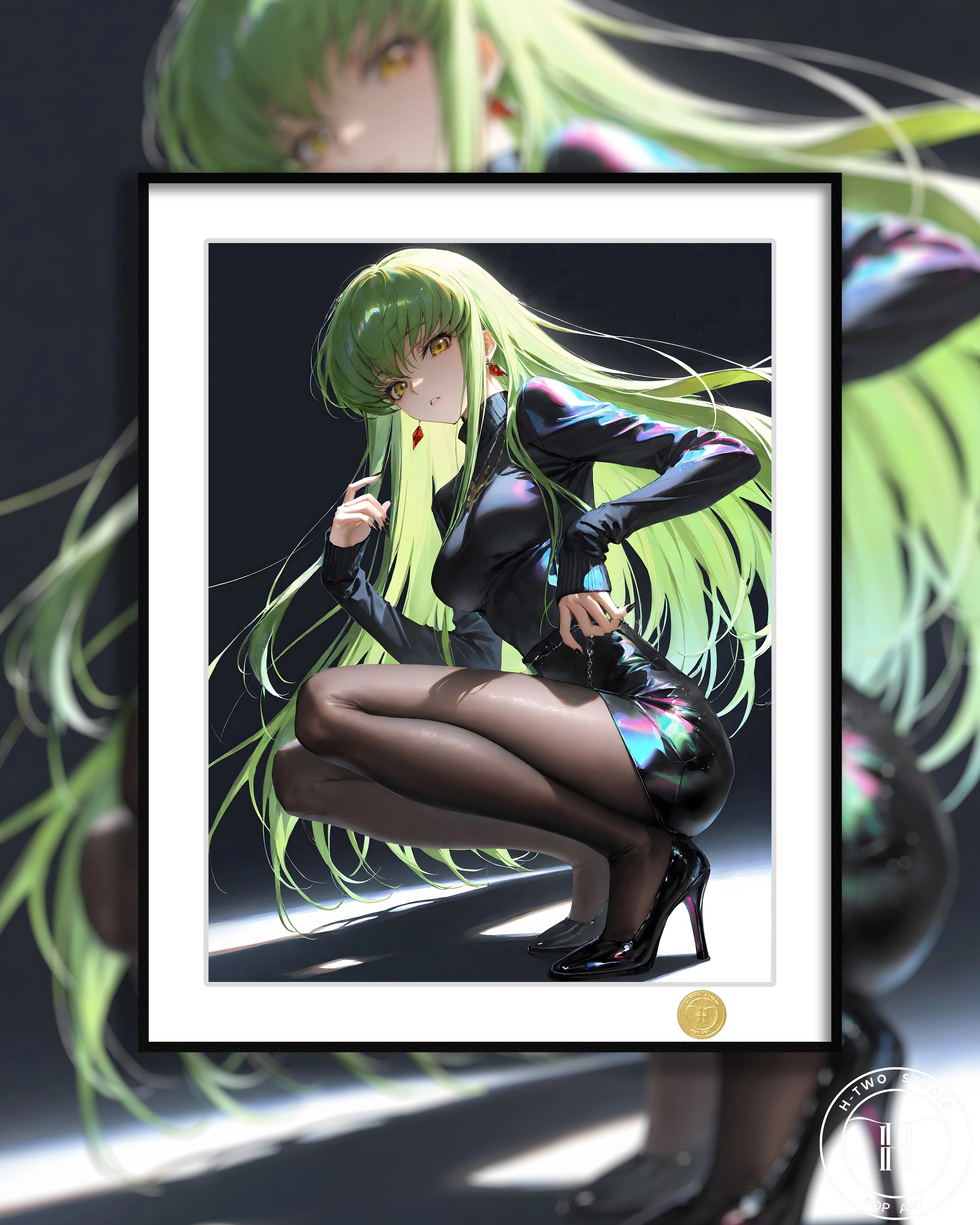 【Pre-sale】Decorative Painting of C.C.-CODE GEASS Lelouch of the Rebellion-H2 Studio