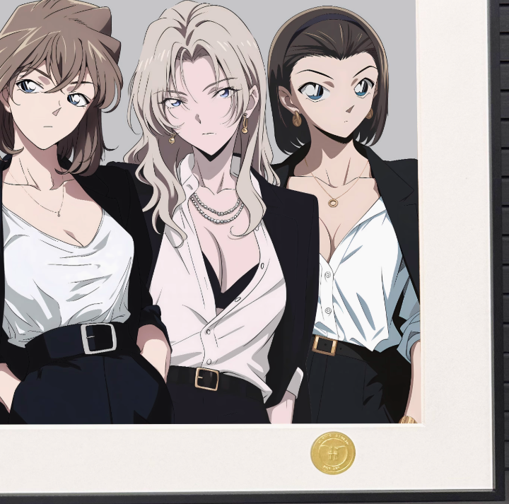 【Pre-sale】Decorative Painting of Five Girls-Detective Conan-H2 Studio
