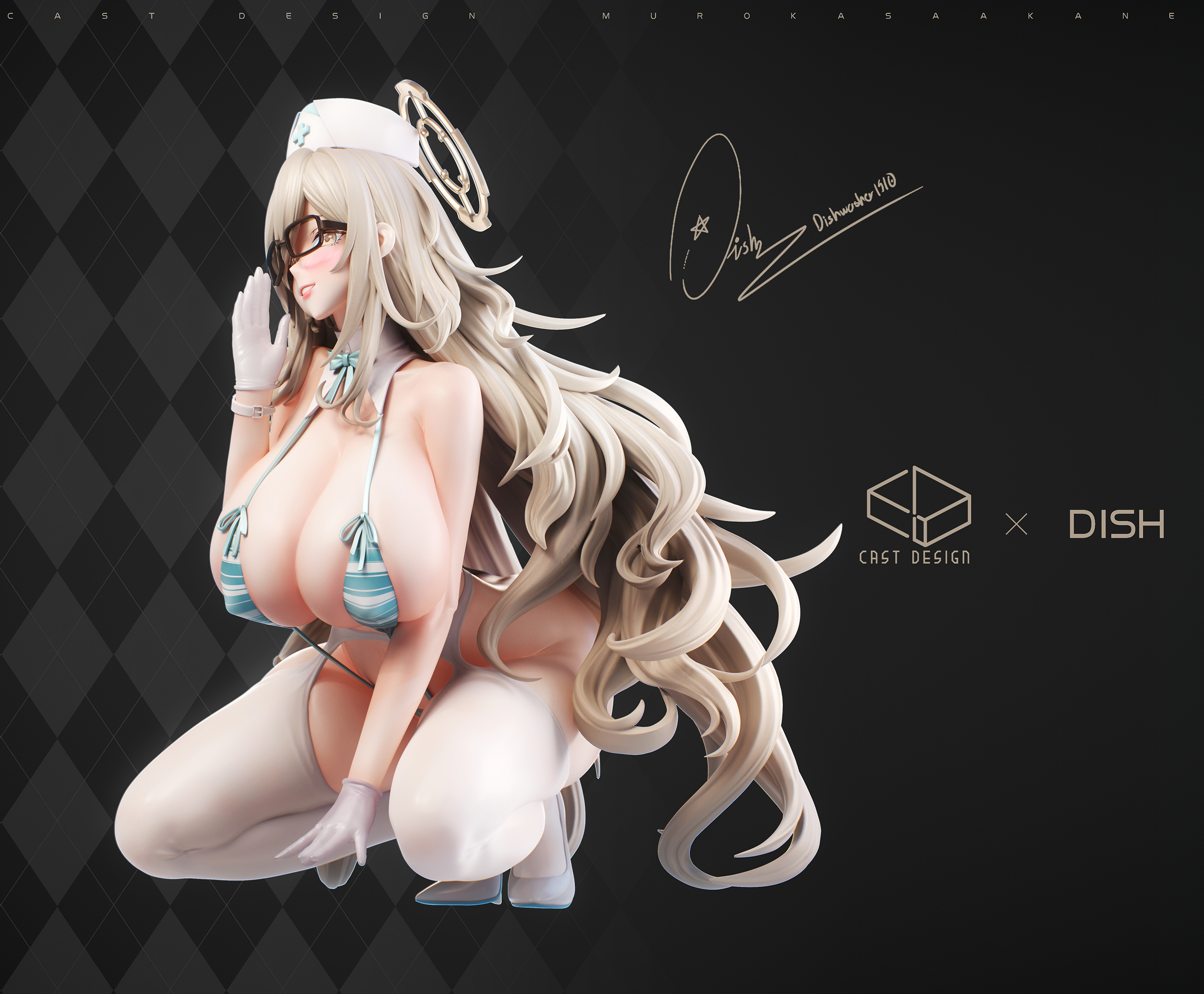 【Pre-sale】1/4 Scale No.2 Murokasa Akane-Other series-Cast Design Studio X Dish