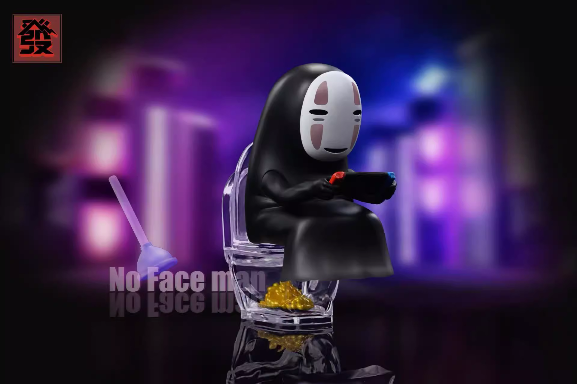 【Pre-sale】SlackING off No-Face Man-Spirited Away-Fa Studio