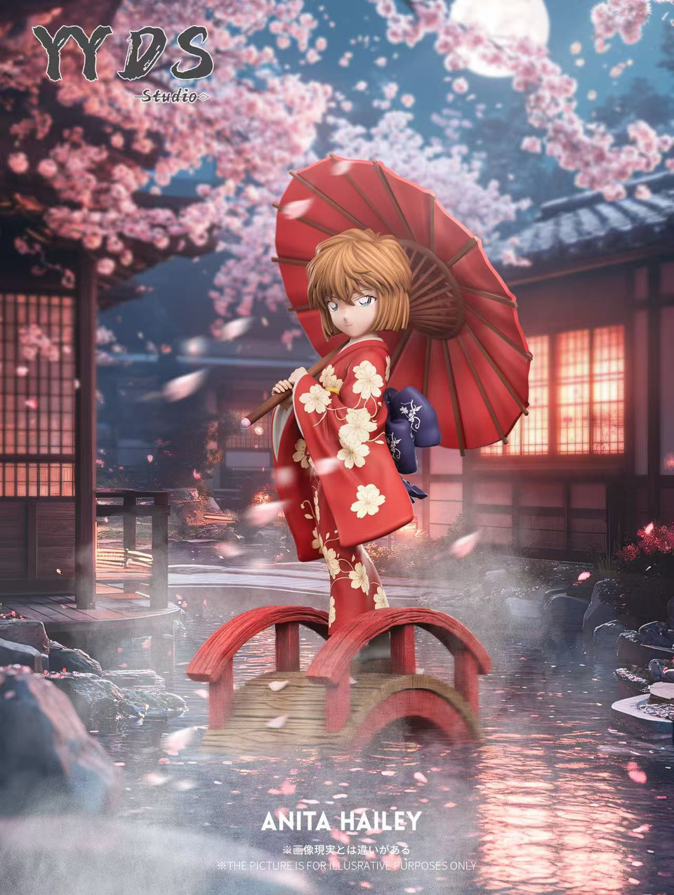 【Pre-sale】1/6 Scale Kimono Haibara Ai-Detective Conan-YYDS Studio