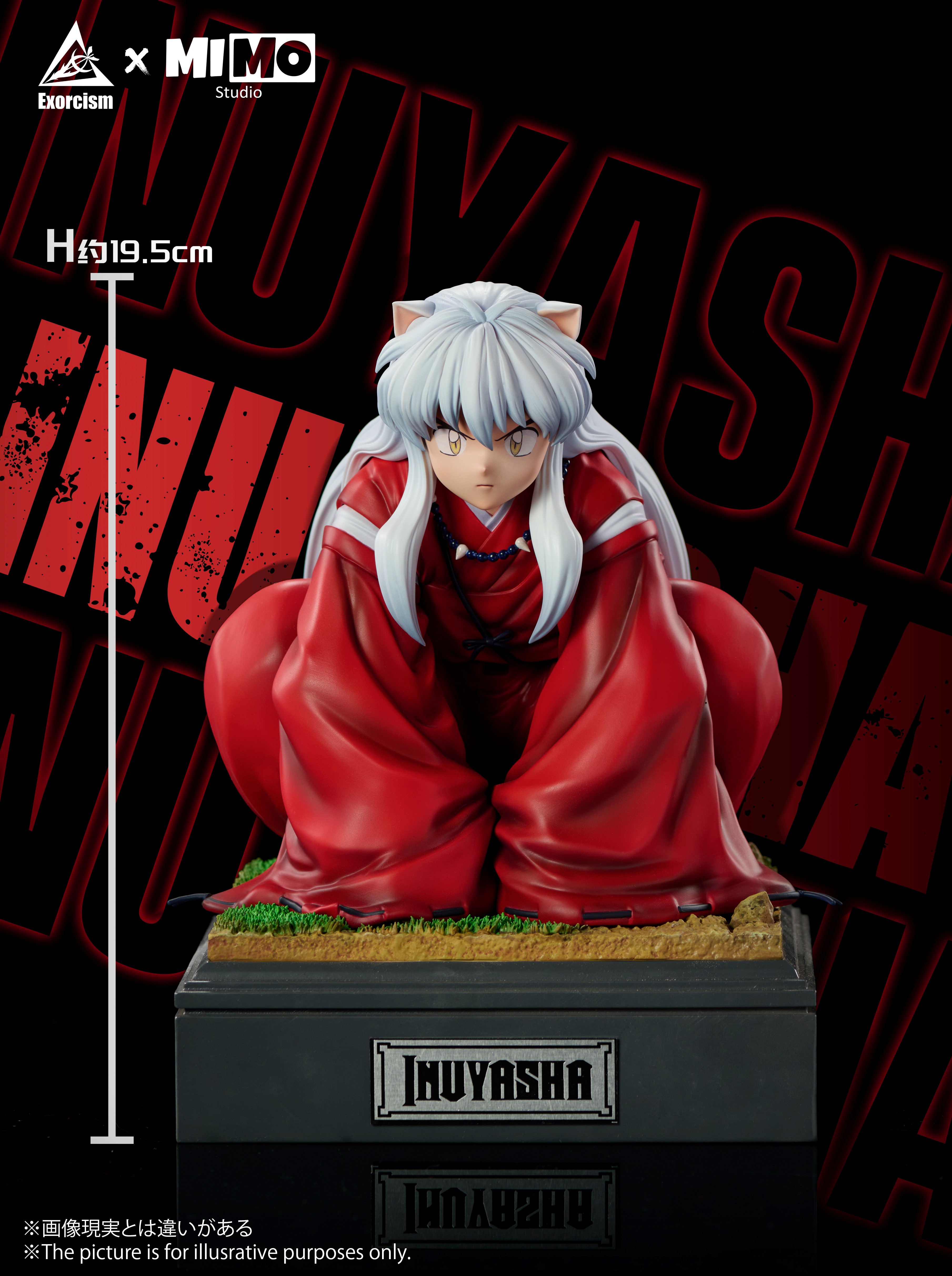 【Sold out】1/6 Scale Inuyasha-Inuyasha-Exorcism Studio X Mimo Studio