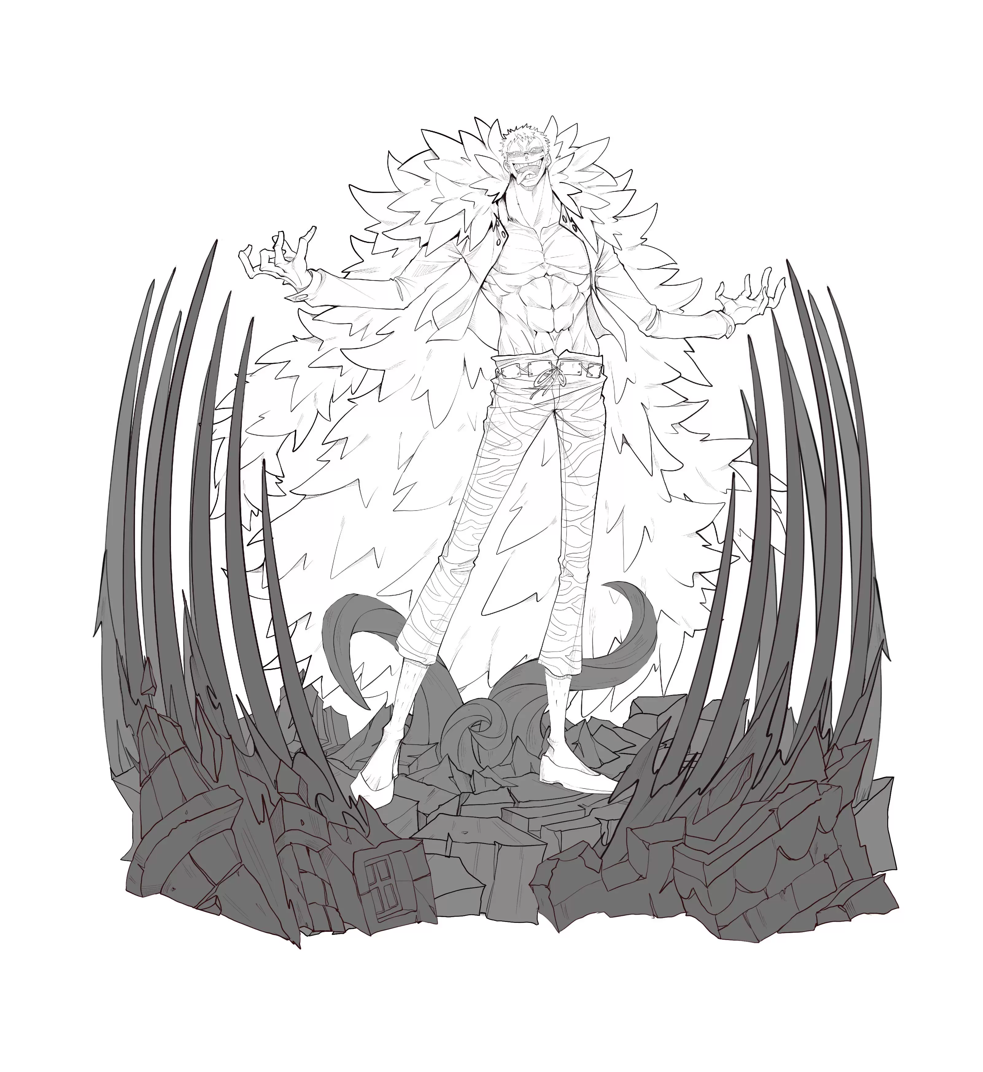 【Pre-sale】POP Scale Donquixote Doflamingo-Aurora Studio