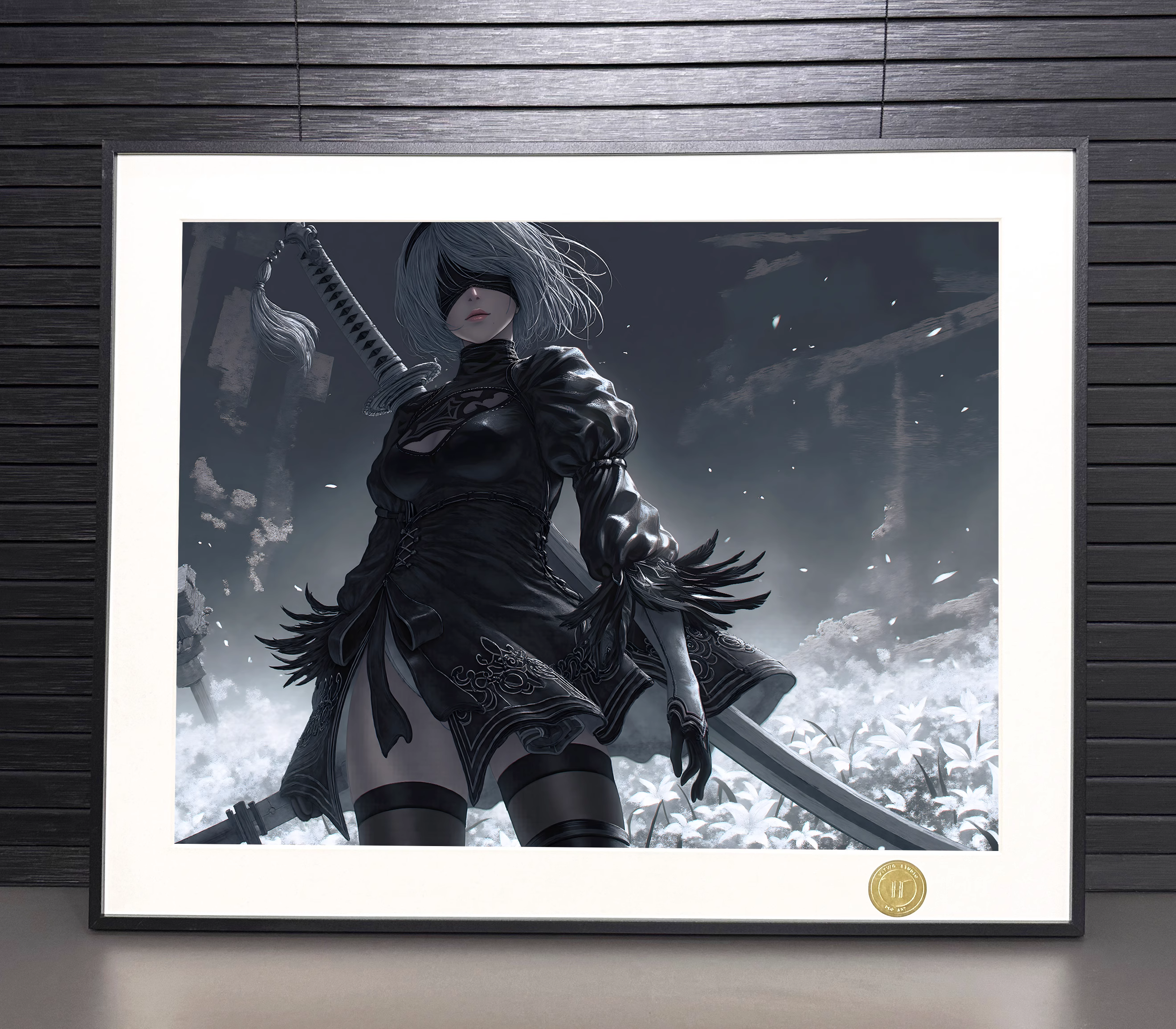 【Pre-sale】Decorative Painting of 2B-NieR:Automata-H2 Studio