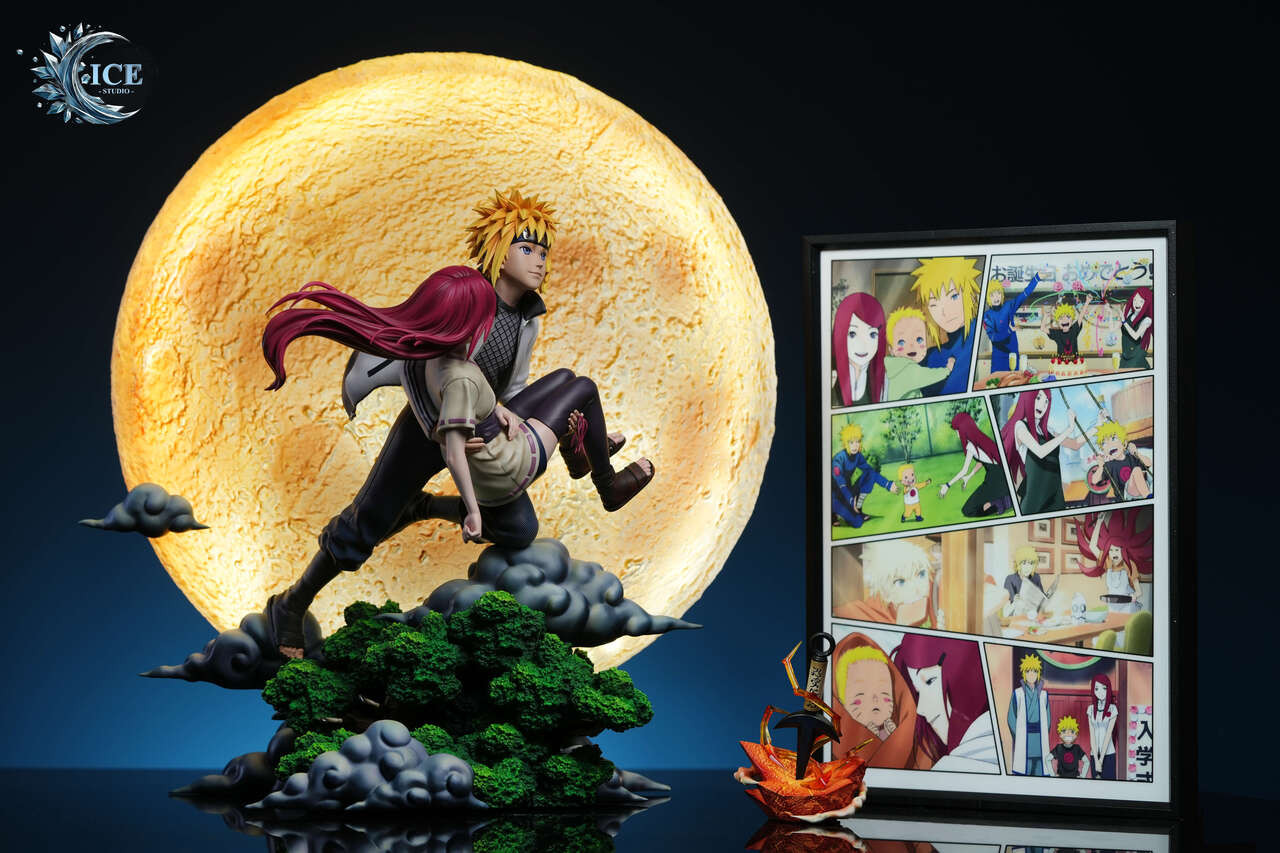 【Pre-sale】1/7 Scale The Famous Scene Minato and Kushina with LED-ICE Studio