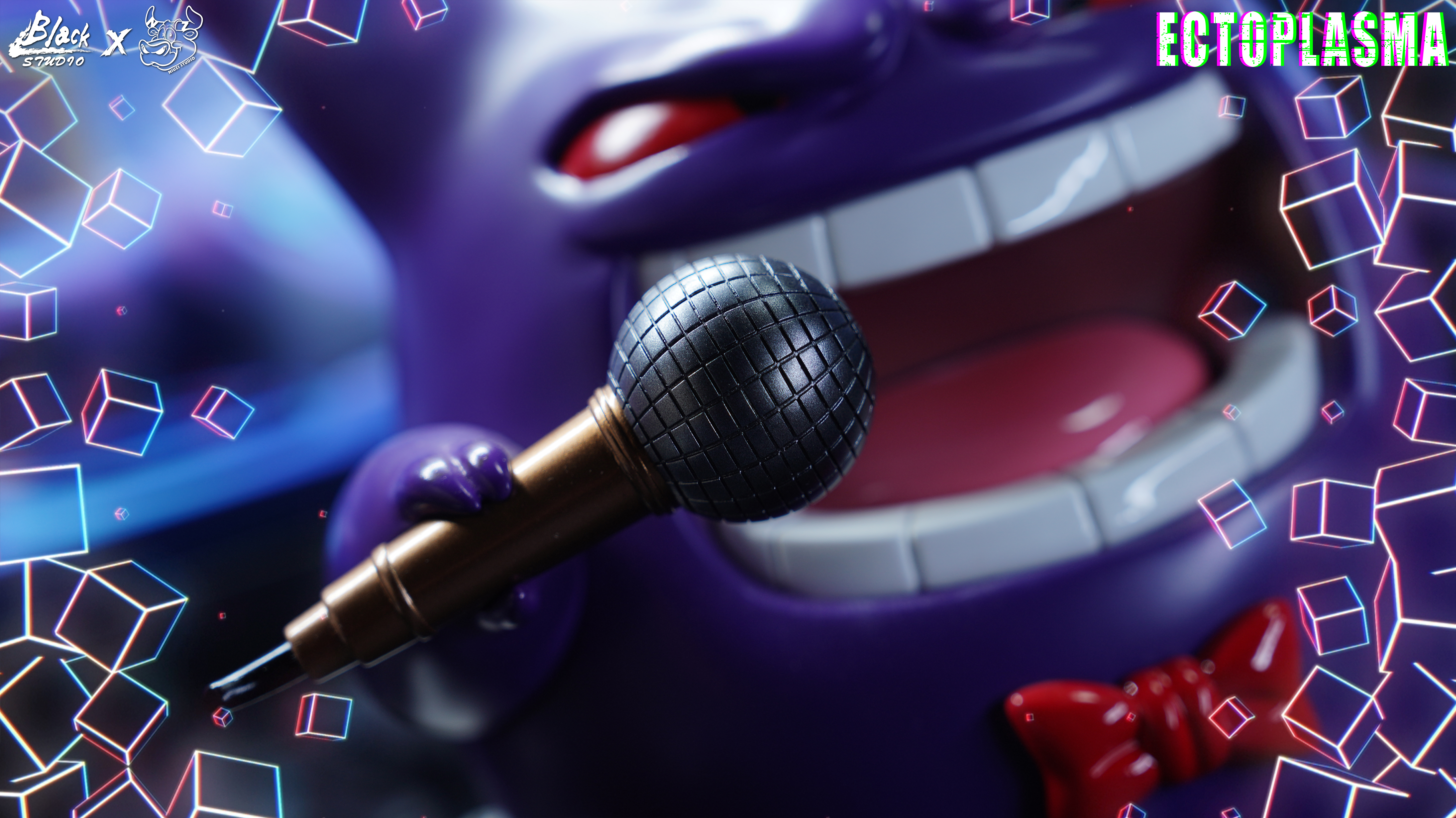 【Pre-sale】1/2 Scale Loudspeaker Box Gengar-Pokemon-NIUZI Studio