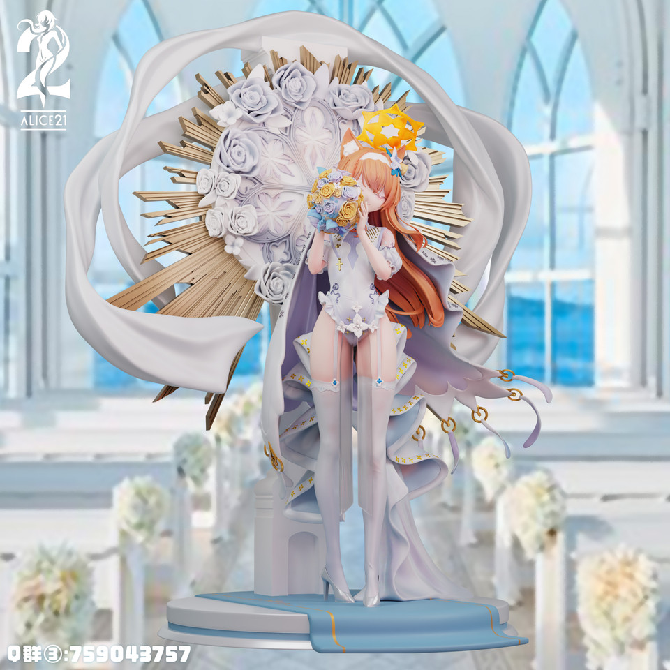 【Pre-sale】1/6 Scale Wedding dress Iochi Mari-Blue Archive-Alice21 Studio