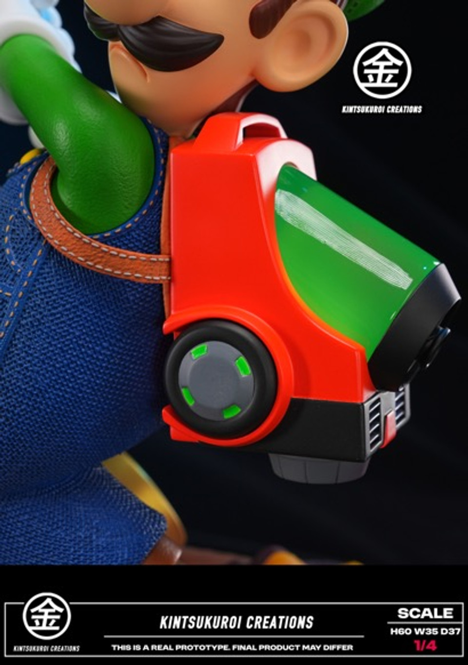 【Pre-sale】1/4 Scale Luigi's Mansion with LED-Super Mario-Kintsukuroi Creations Studio