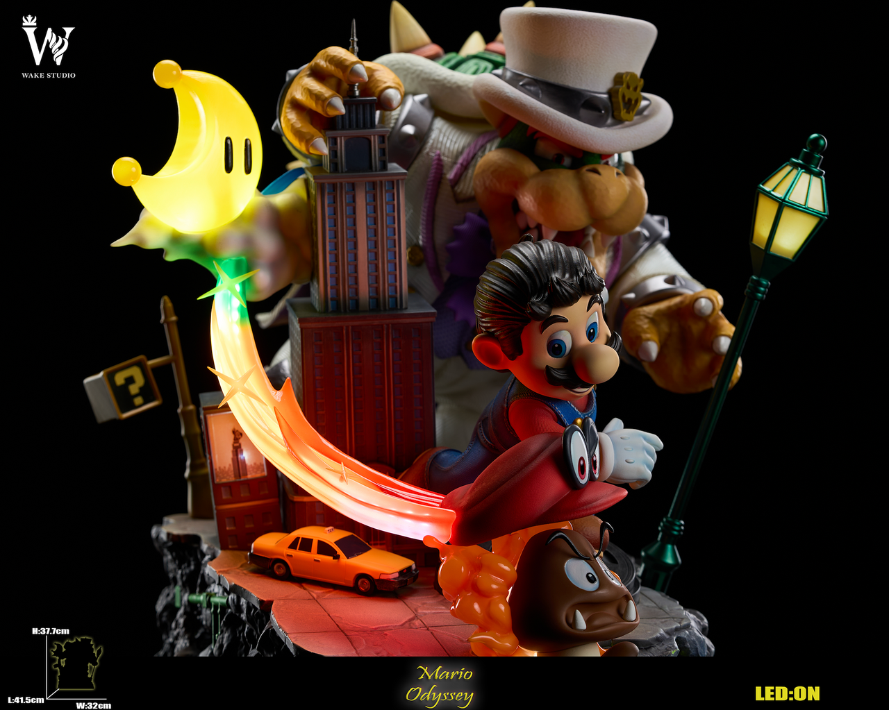 【Pre-sale】1/6 Scale Mario Odyssey with LED-Super Mario-Wake Studio
