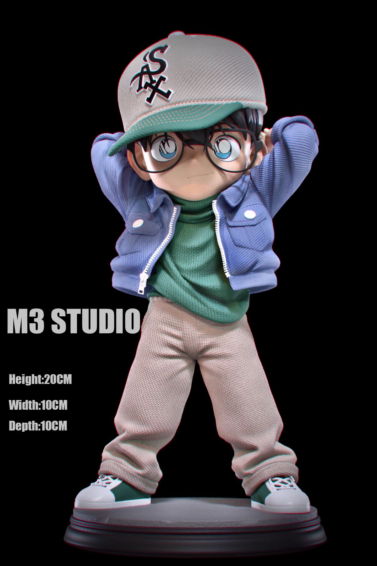 【Pre-sale】Q Version Conan-Detective Conan-M3 Studio