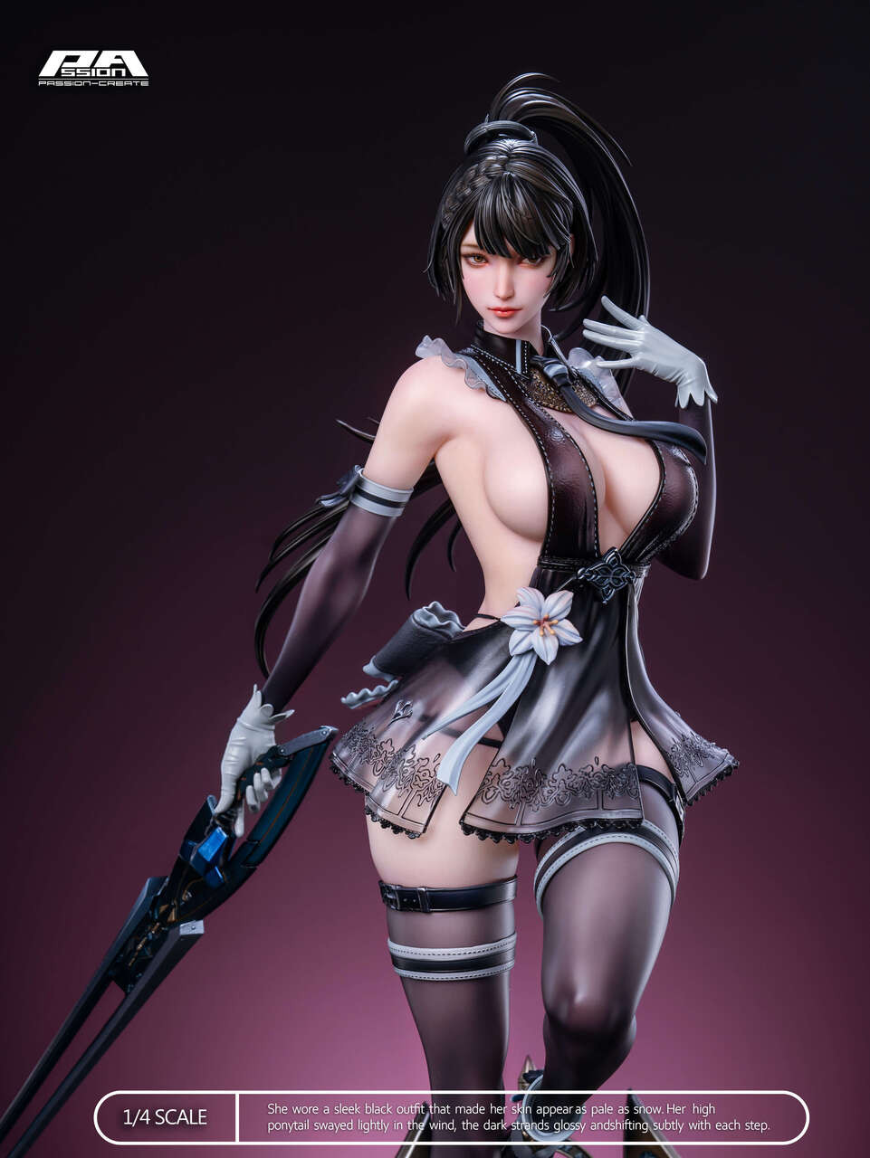 【Pre-sale】1/4 Scale Eve YoRHa Unofficial Ceremonial Attire-Stellar Blade-PA Create Studio