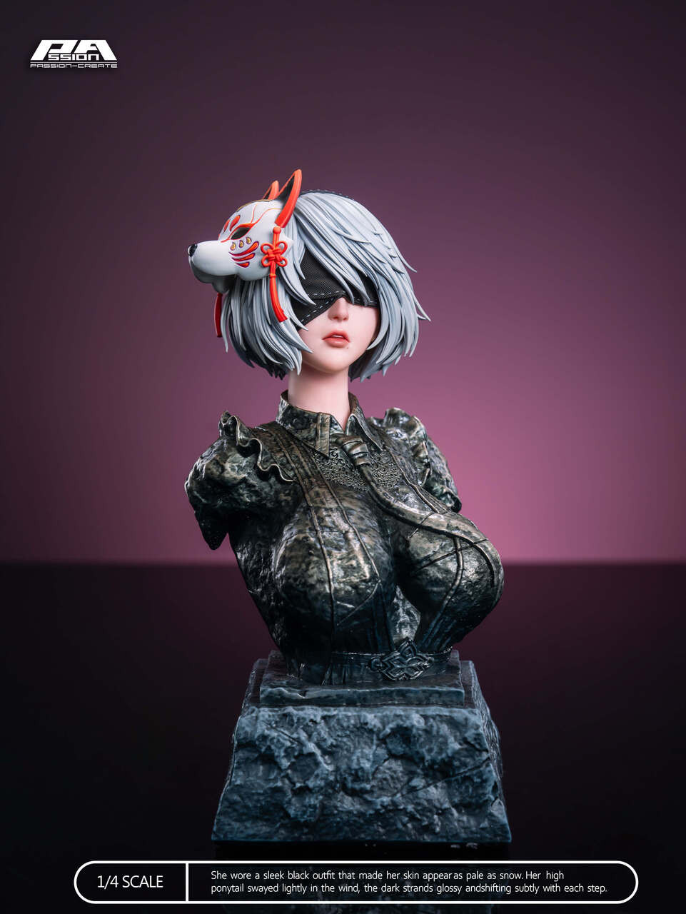 【Pre-sale】1/4 Scale Eve YoRHa Unofficial Ceremonial Attire-Stellar Blade-PA Create Studio