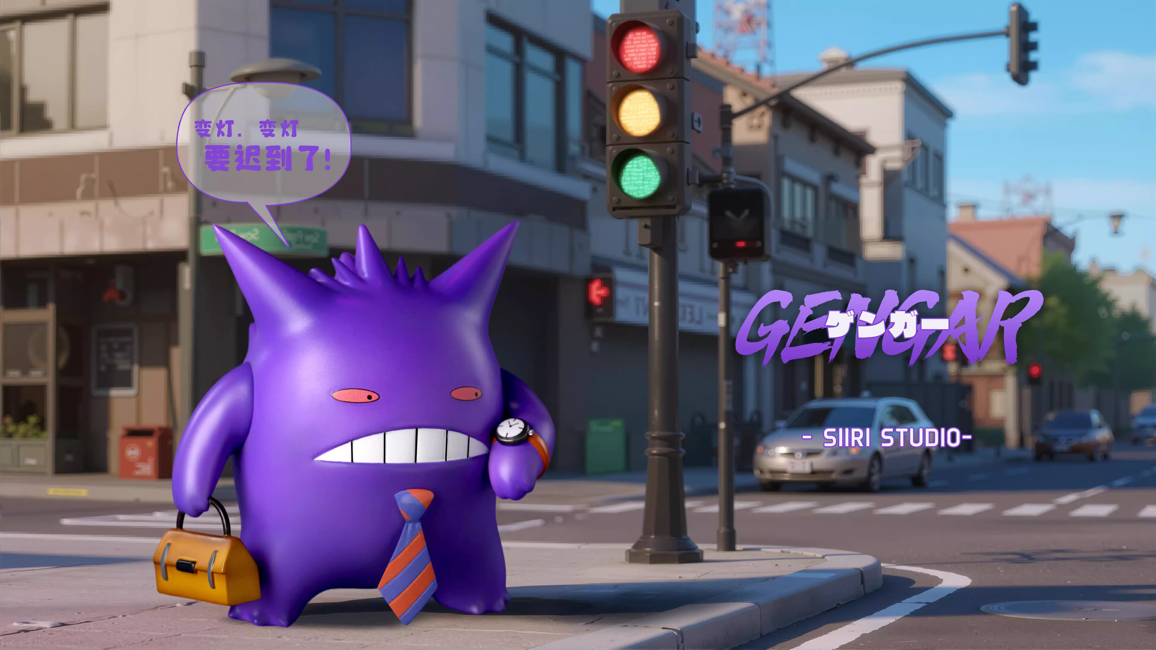 【Pre-sale】Q Version Working Gengar-Siiri Studio