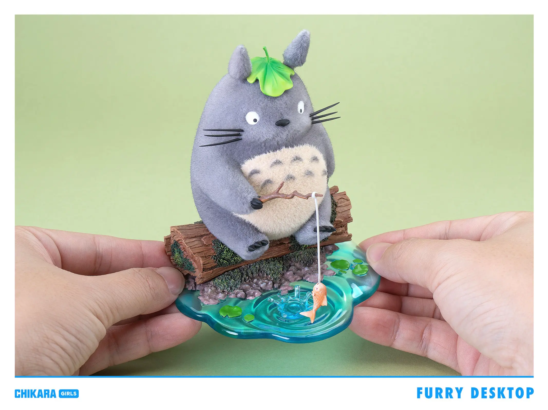 【Pre-sale】Hayao Miyazaki Movie Series Fishing Totoro-CHIKARA Studios