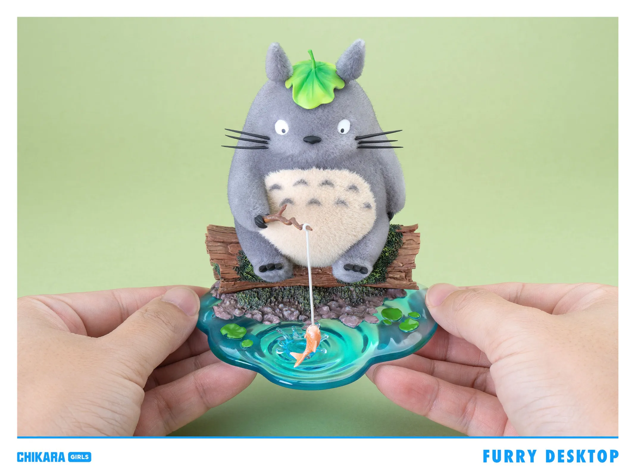 【Pre-sale】Hayao Miyazaki Movie Series Fishing Totoro-CHIKARA Studios