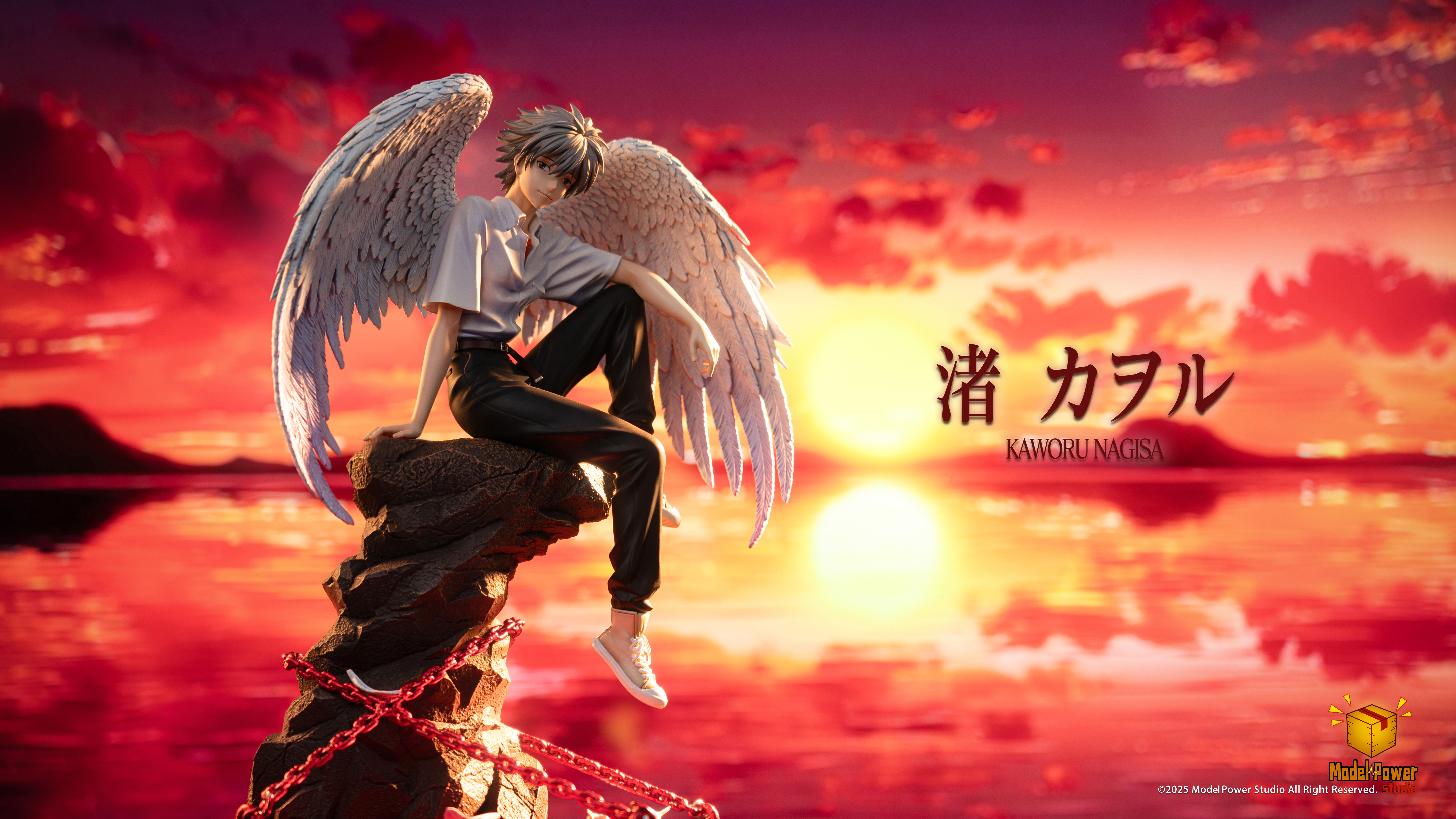 【Sold out】1/6 Scale Nagisa Kaworu-Model Power studio