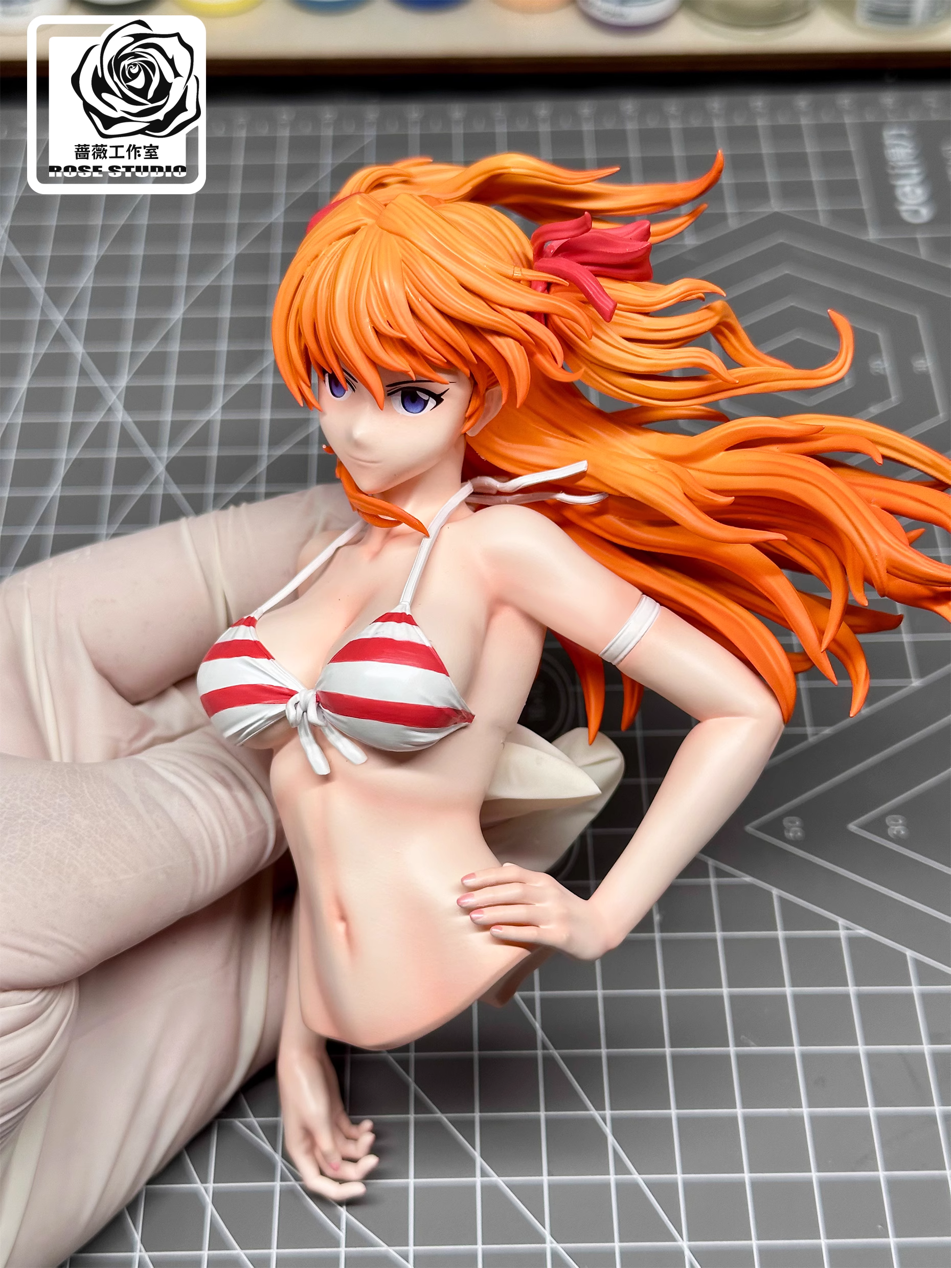 【Pre-sale】1/6 Scale Swimming Suit Asuka Langley Soryu-Rose Studio